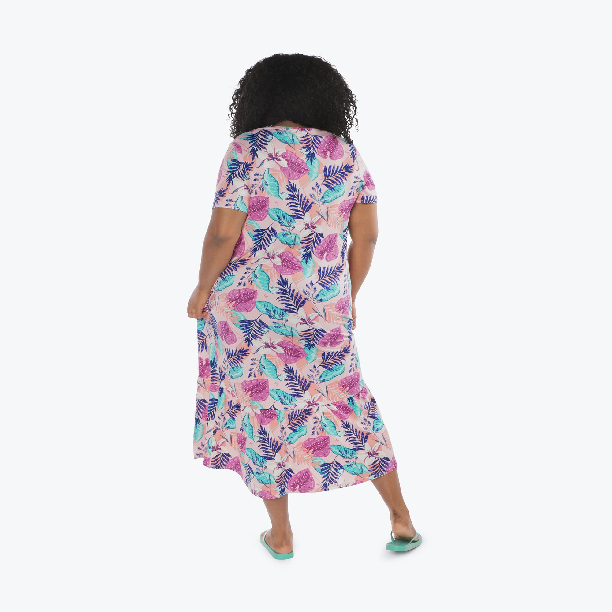Swing High Low Maxi Dress - AZALEA PINK - Swing_Dress_Azaela-Pink_XL_02