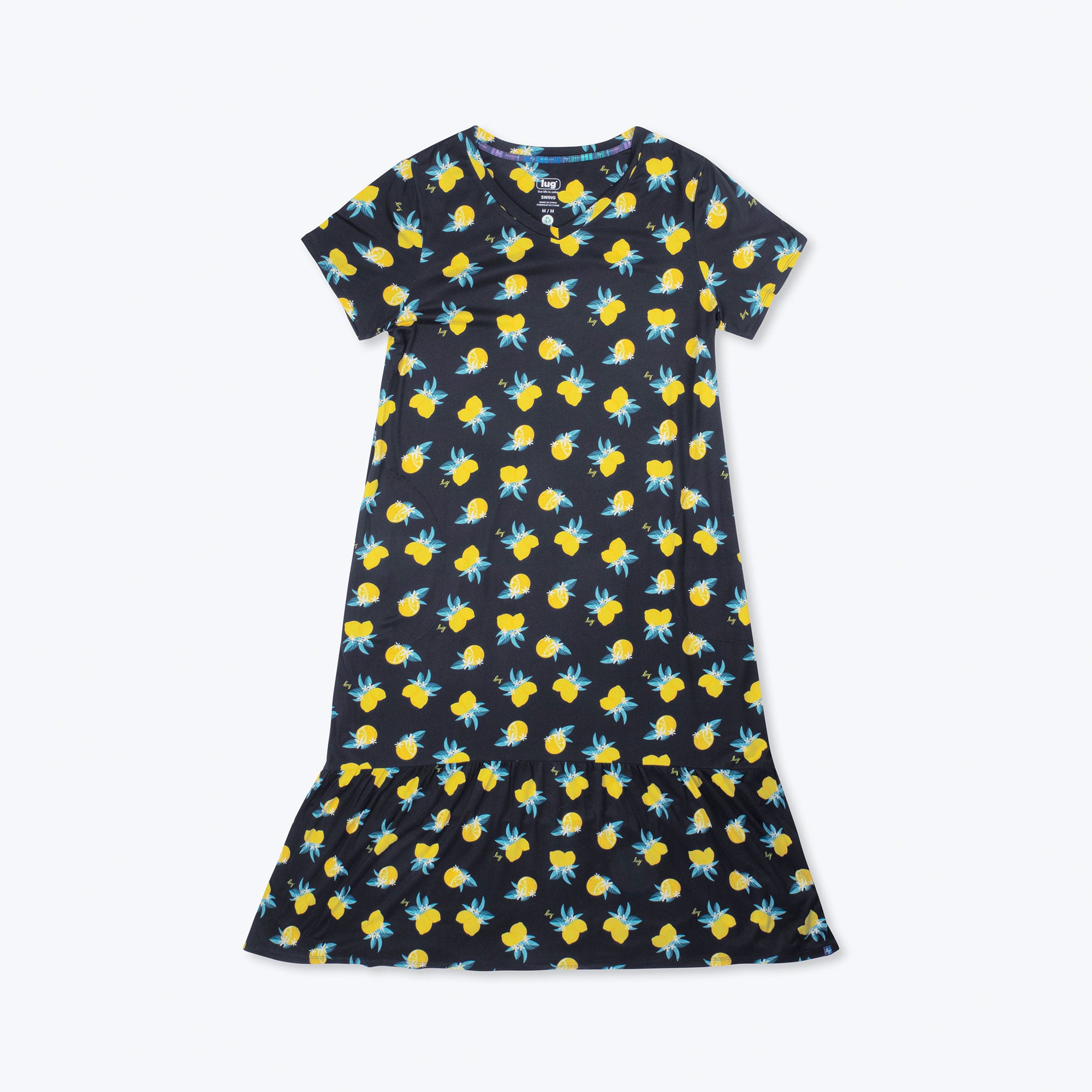 Swing High Low Maxi Dress - CITRUS - Swing_Dress_Citrus_Flatlay_06_a4327e65-8df2-47b0-936e-cde5f4e8e92b