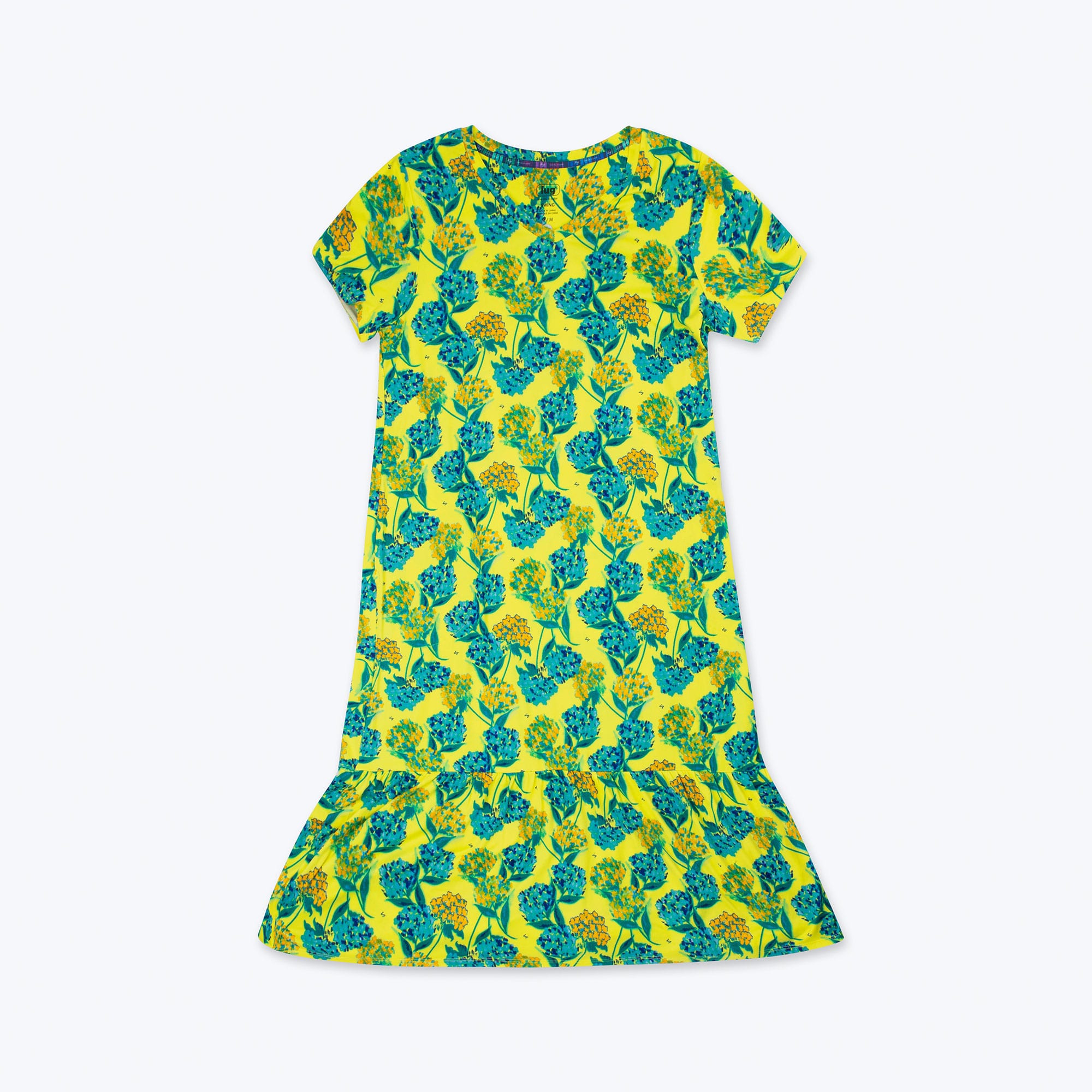 Swing High Low Maxi Dress - HYDRANGEA YELLOW - Swing_Dress_Hydrangea-Yellow_Flatlay_06_3fd40749-1131-46e1-8e3a-24bdcf10dffb