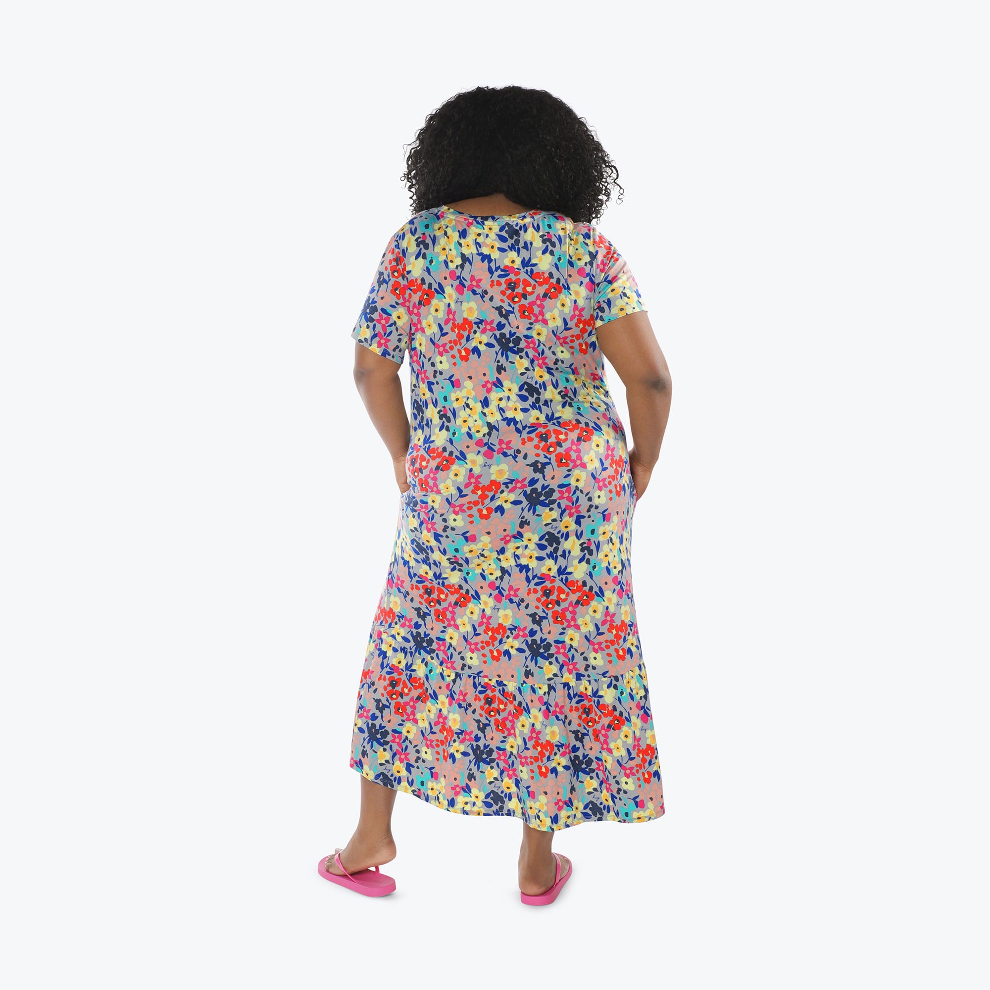 Swing High Low Maxi Dress - WILDFLOWER MULTI - Swing_Dress_WildflowerMulti_XL_02