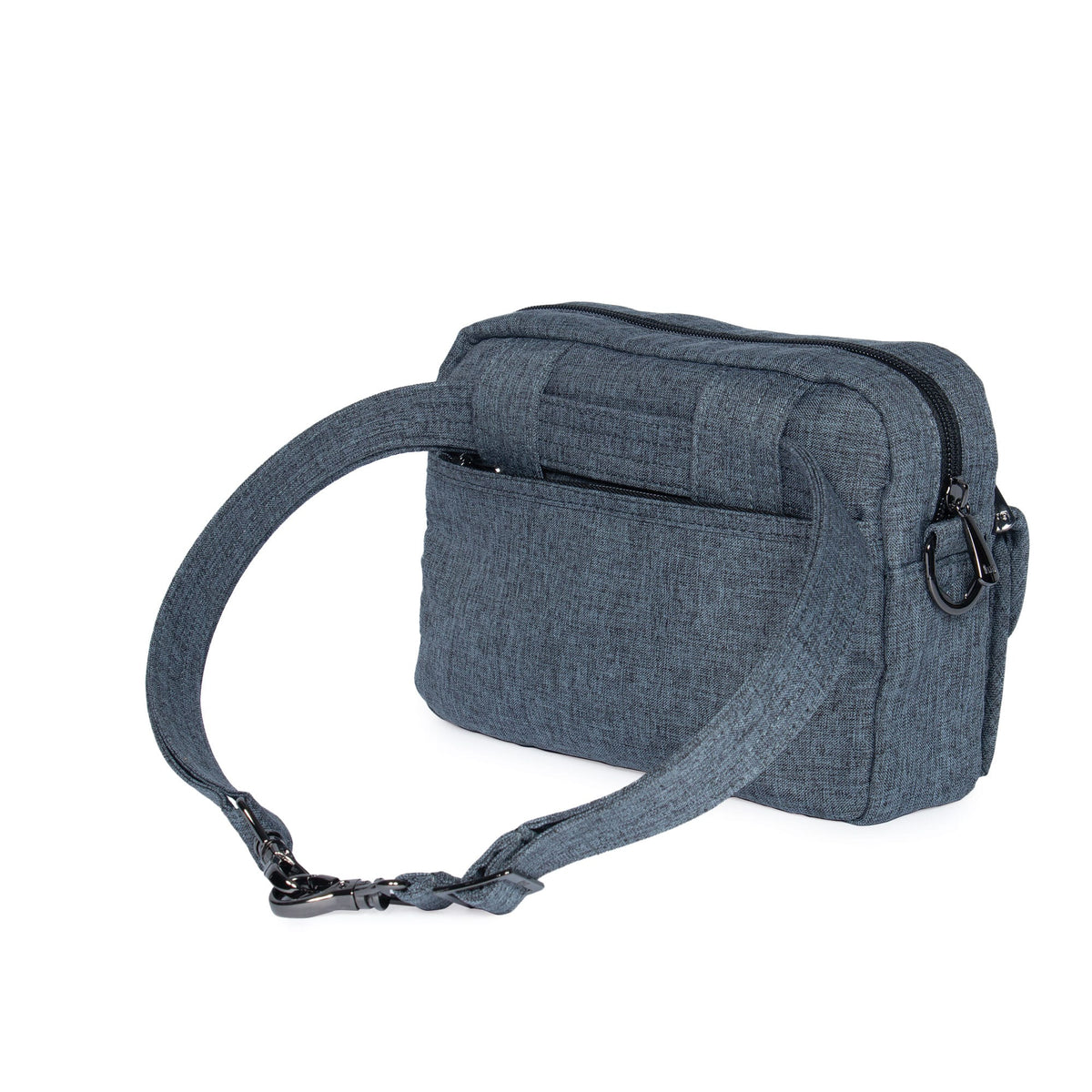 Switch Convertible Crossbody Bag - HEATHER GREY - Switch_HRGrey_04