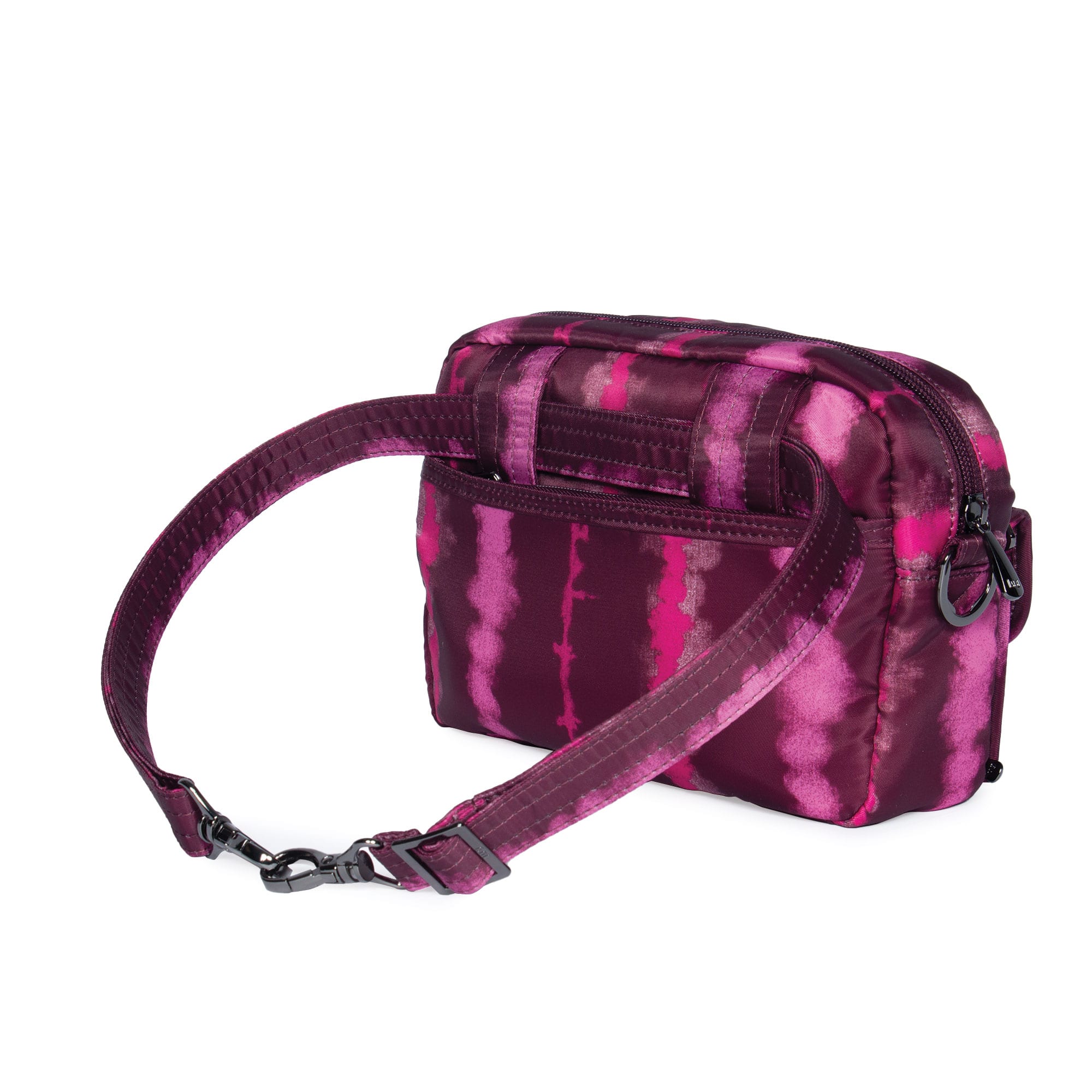 Switch Convertible Crossbody Bag - SHIBORI WINE - Switch_ShiboriWine_04