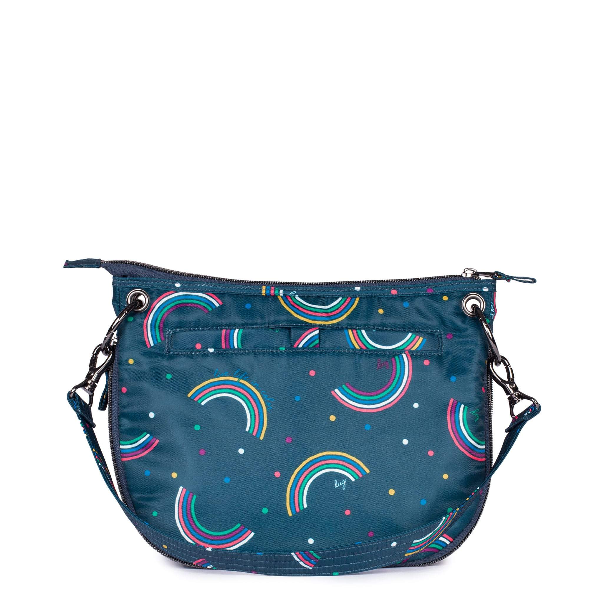 Swivel Convertible Crossbody - RAINBOW NAVY - Swivel_RainbowNavy_04