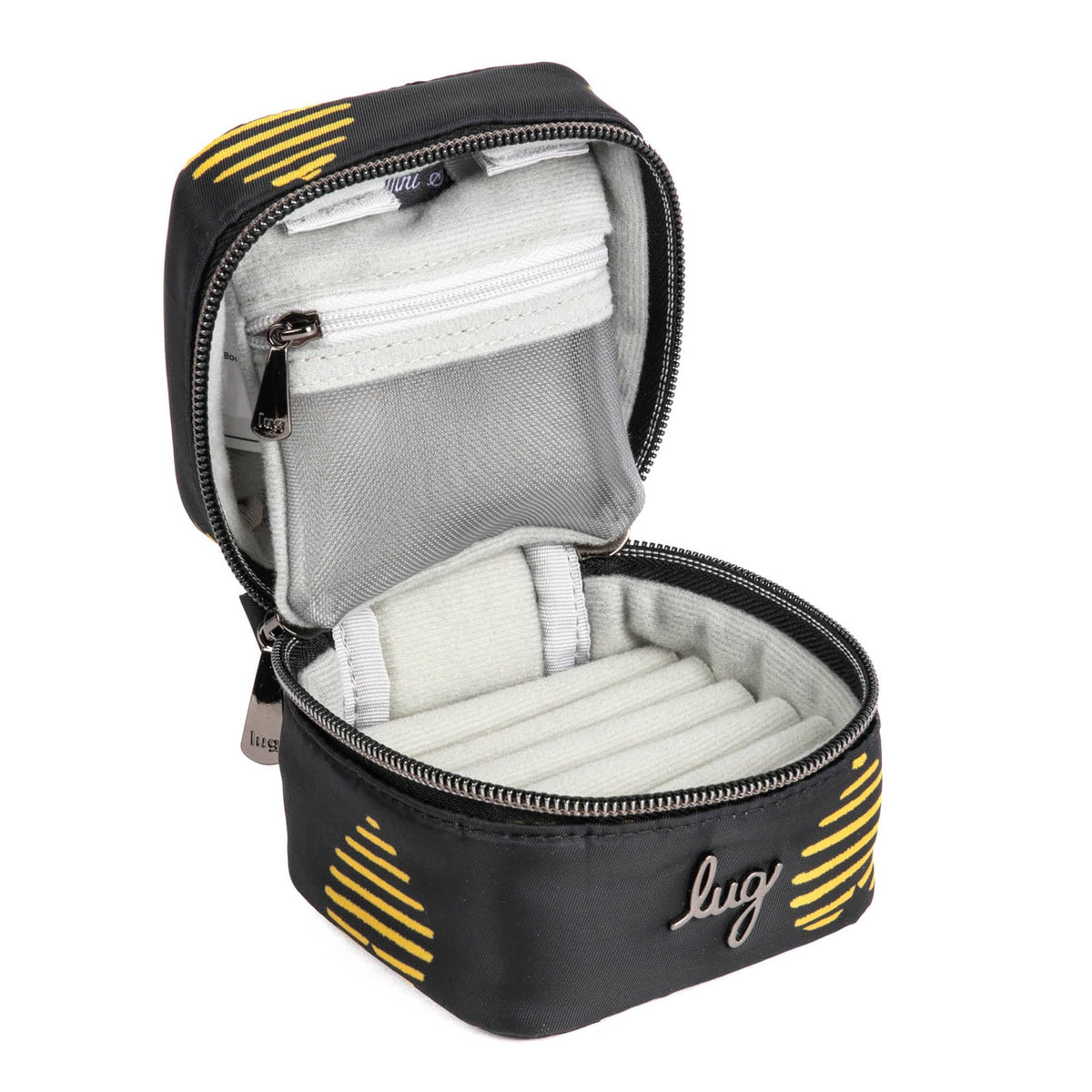Swizzle Mini Jewelry Case - HEARTS GOLD - SwizzleMini_HeartsGold_05