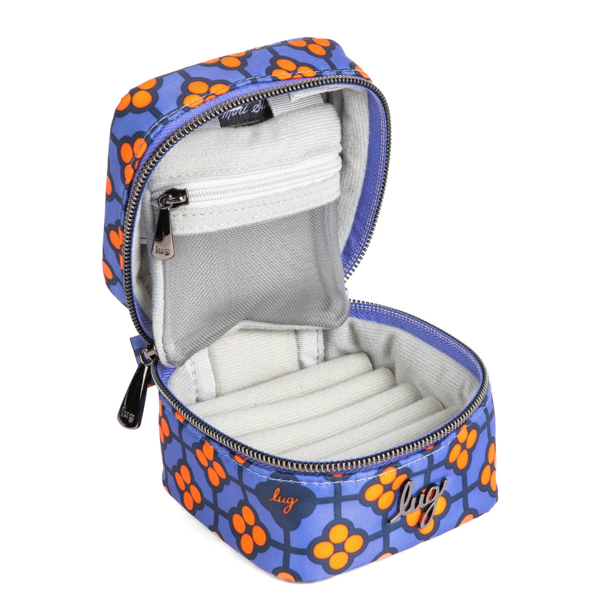 Swizzle Mini Jewelry Case - VERY BERRY BLUE - SwizzleMini_VeryBerryBlue_05