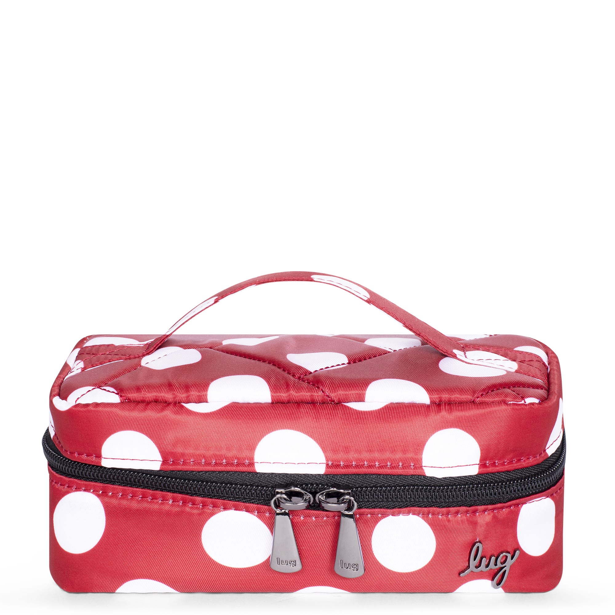 Swizzle Jewelry Case - CRIMSON LARGE DOT - Swizzle_CrimsonLgDot_01