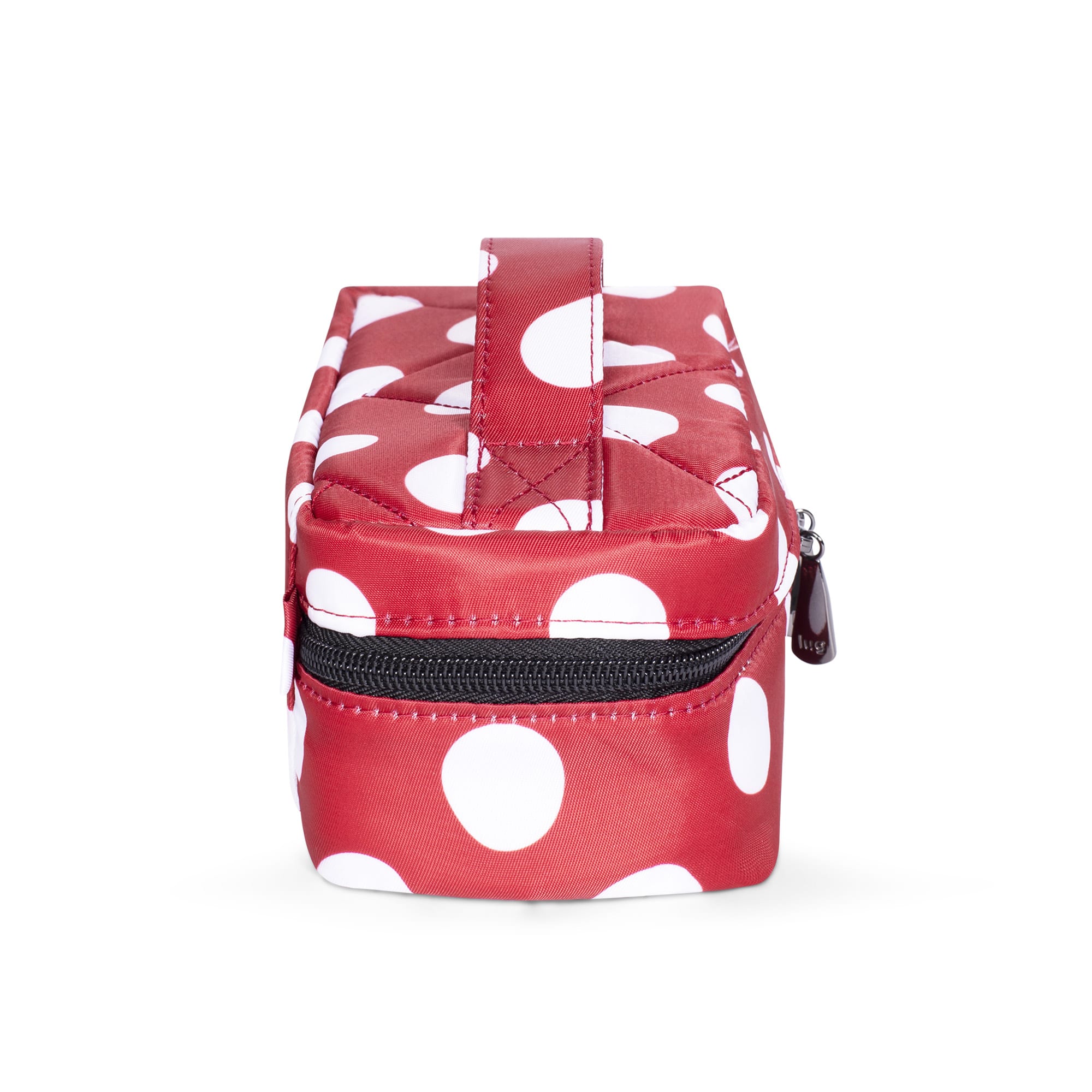 Swizzle Jewelry Case - CRIMSON LARGE DOT - Swizzle_CrimsonLgDot_03