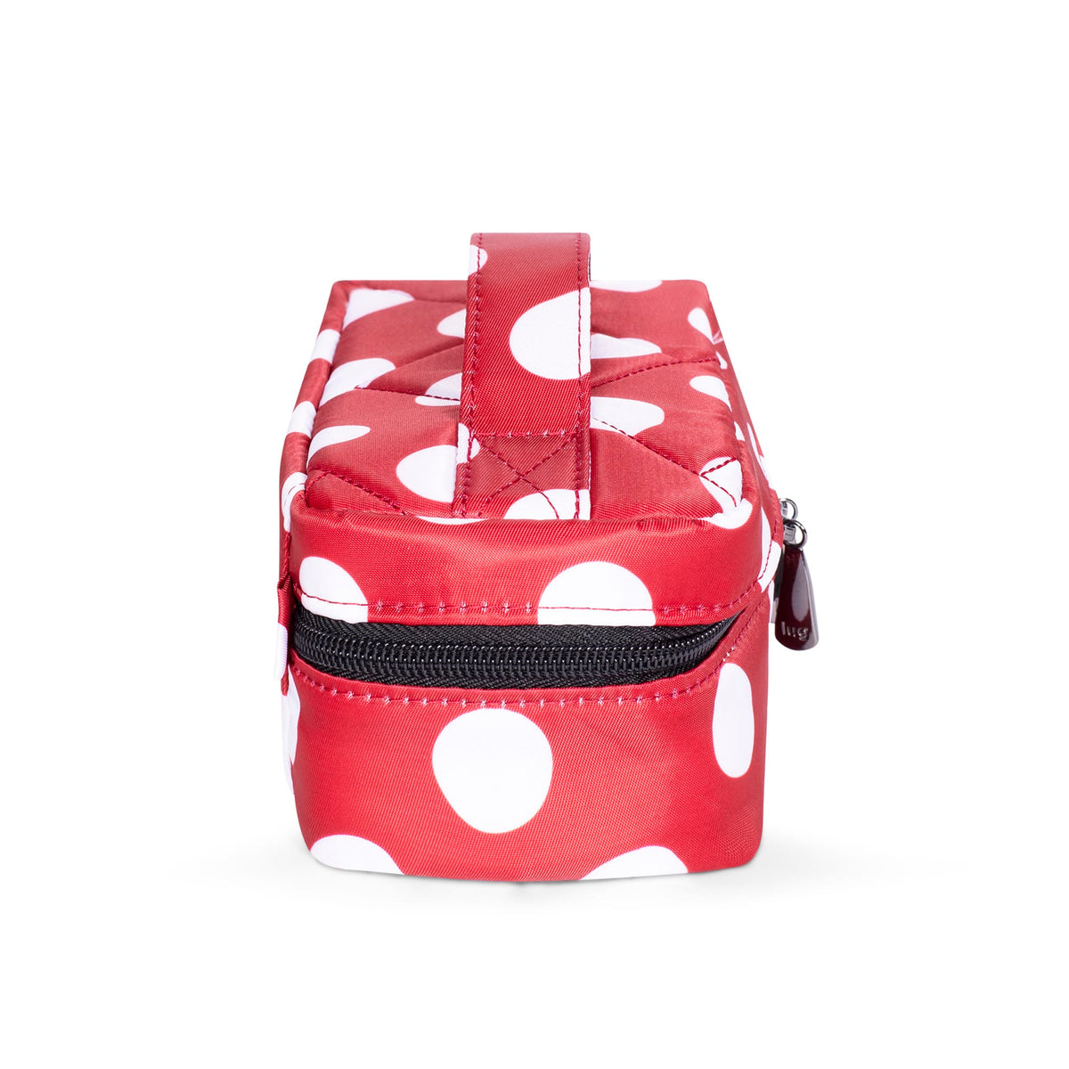 Swizzle Jewelry Case - CRIMSON LARGE DOT - Swizzle_CrimsonLgDot_03