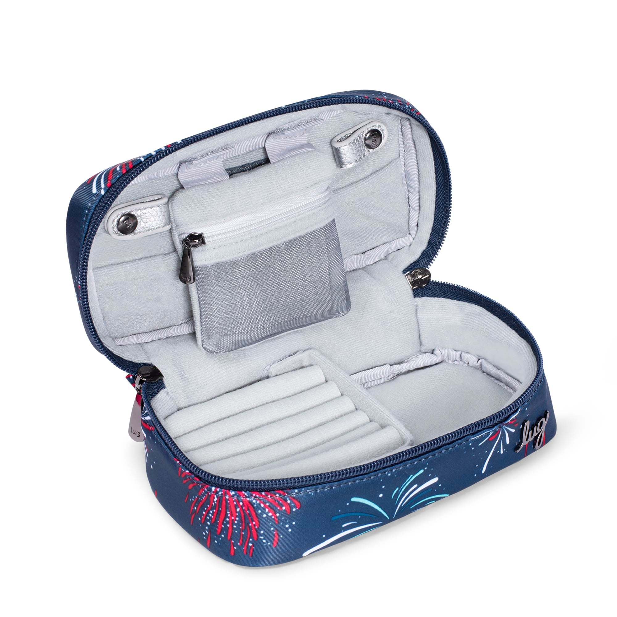 Swizzle Jewelry Case - FIREWORK NAVY - Swizzle_FireworkNavy_05