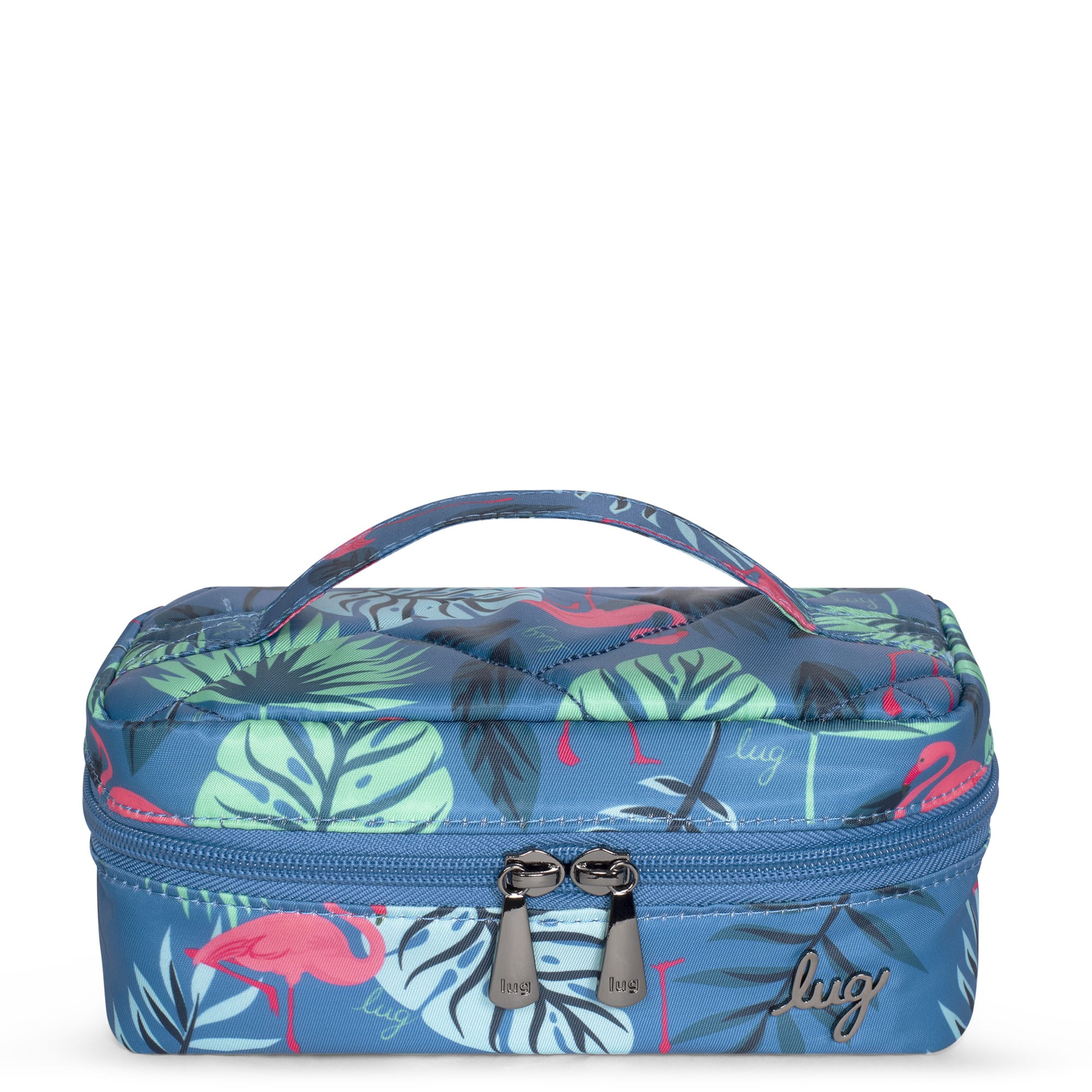 Swizzle Jewelry Case - FLAMINGO BLUE - Swizzle_FlamingoBlue_01