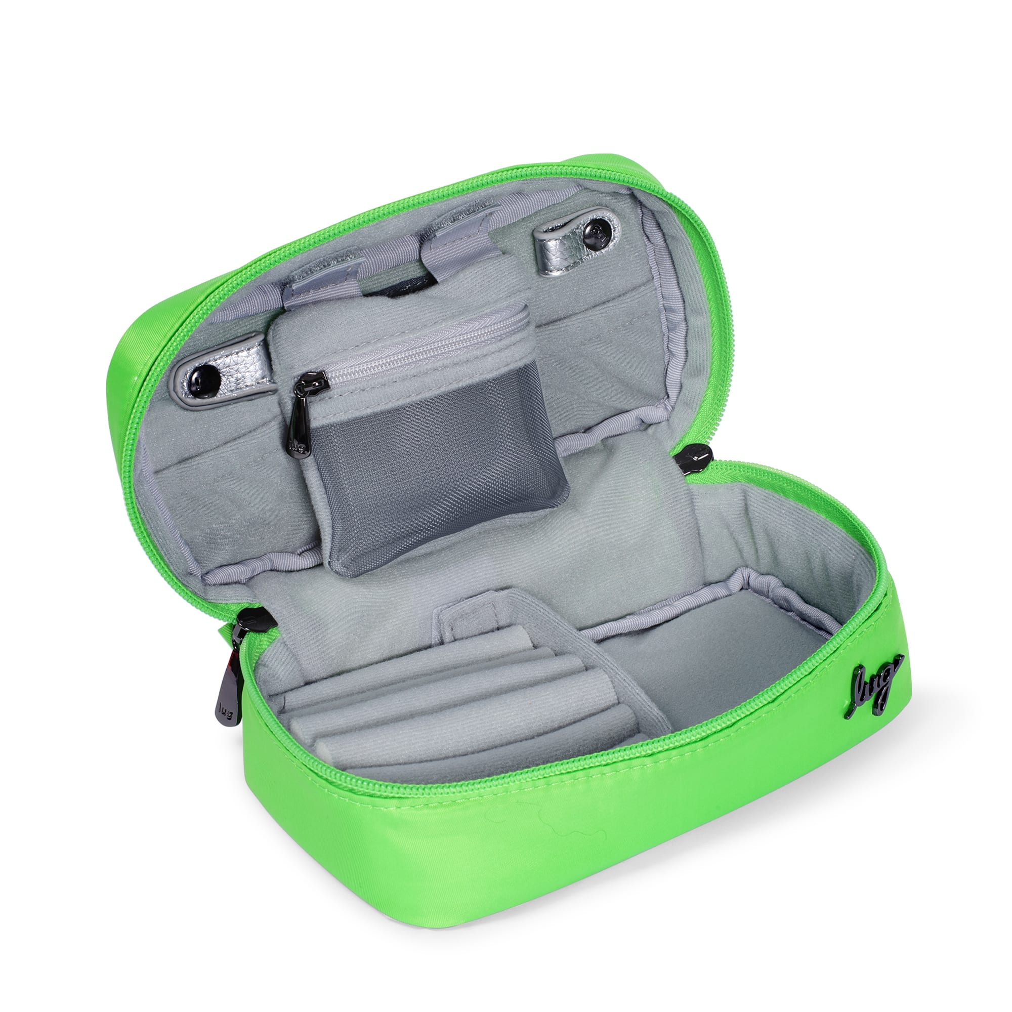 Swizzle Jewelry Case - LIME GREEN - Swizzle_Green_05