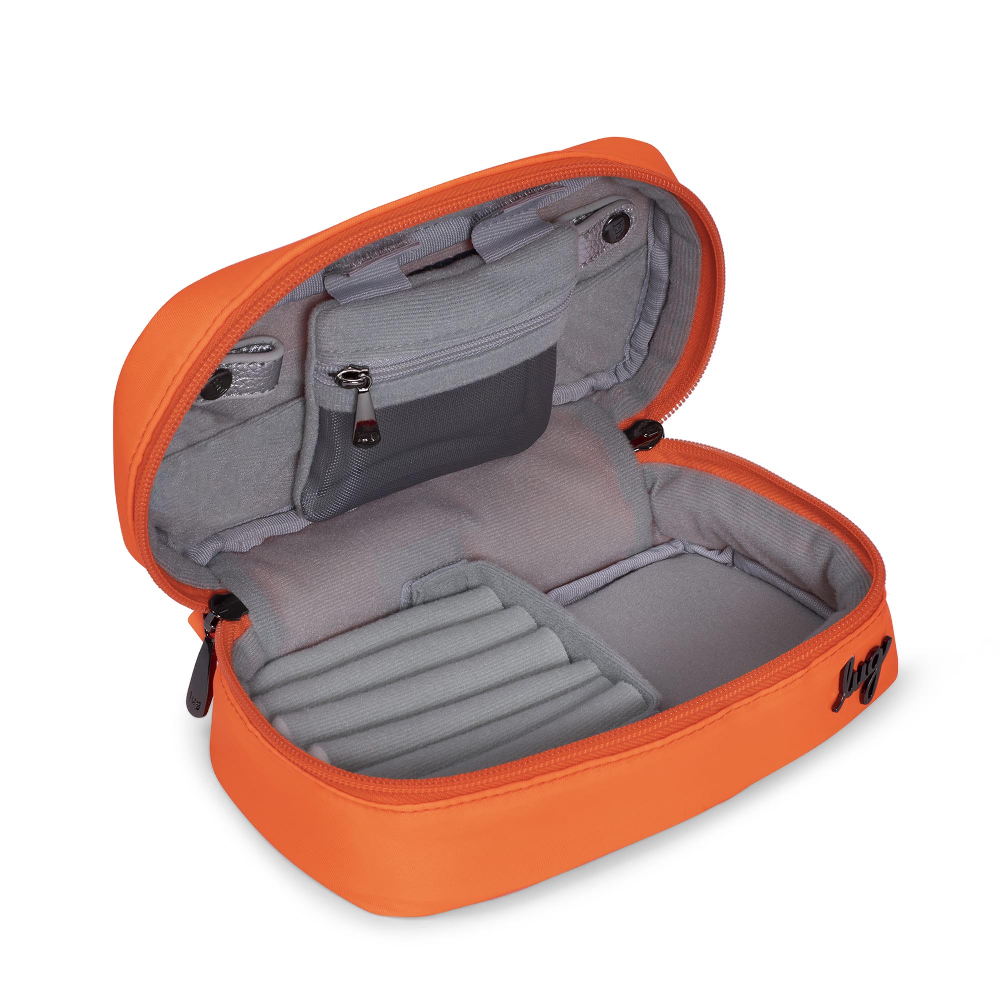 Swizzle Jewelry Case - CORAL - Swizzle_Orange_05