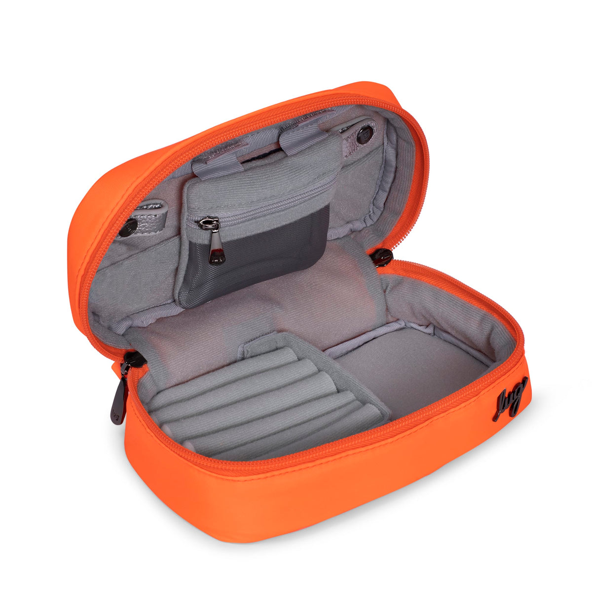 Swizzle Jewelry Case - CORAL - Swizzle_Orange_05