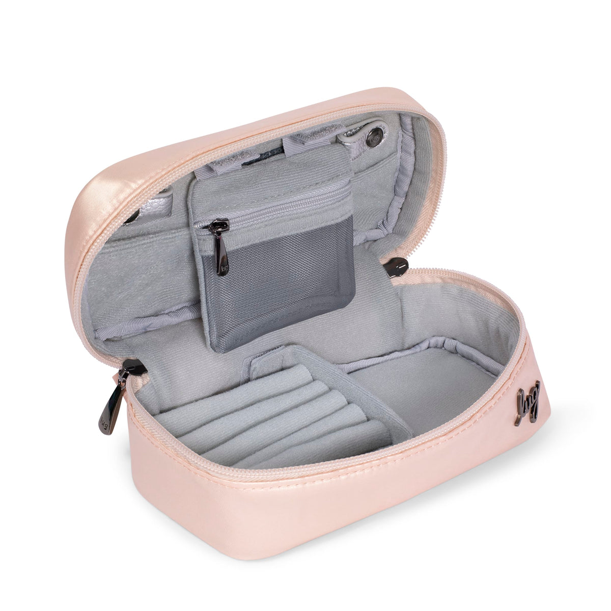 Swizzle Jewelry Case - METALLIC ROSE GOLD - Swizzle_RoseGoldMetallic_05