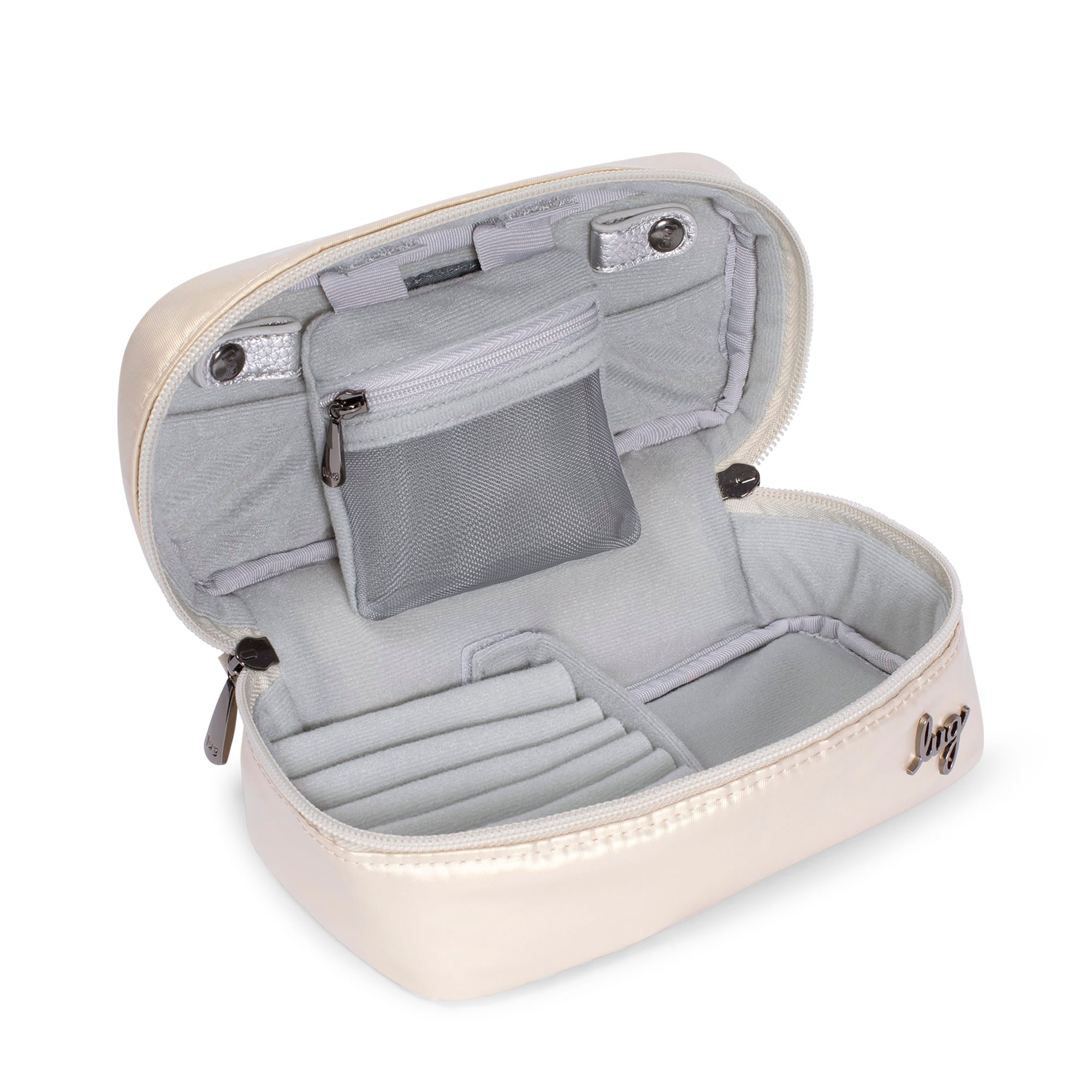 Swizzle Jewelry Case - METALLIC CHAMPAGNE - Swizzle_ShampagneMettalic_05