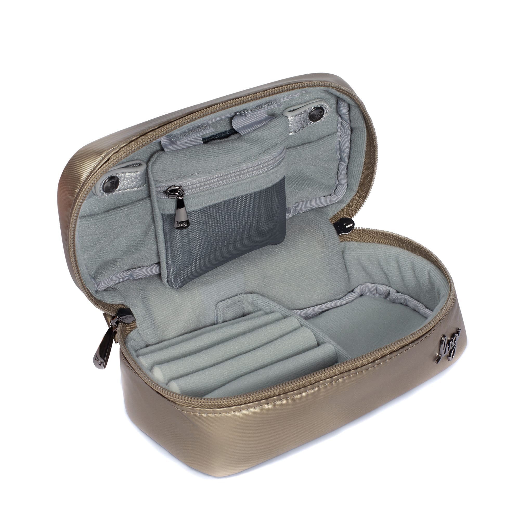 Swizzle Jewelry Case - METALLIC WALNUT - Swizzle_WalnutMetallic_05