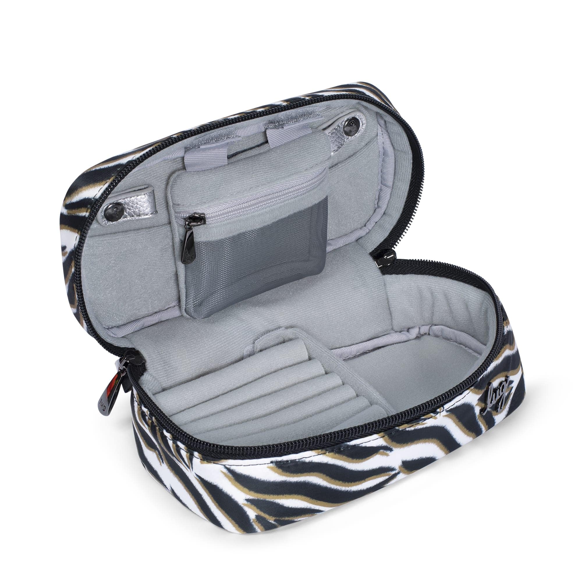 Swizzle Jewelry Case - ZEBRA SAND - Swizzle_ZebraSand_05