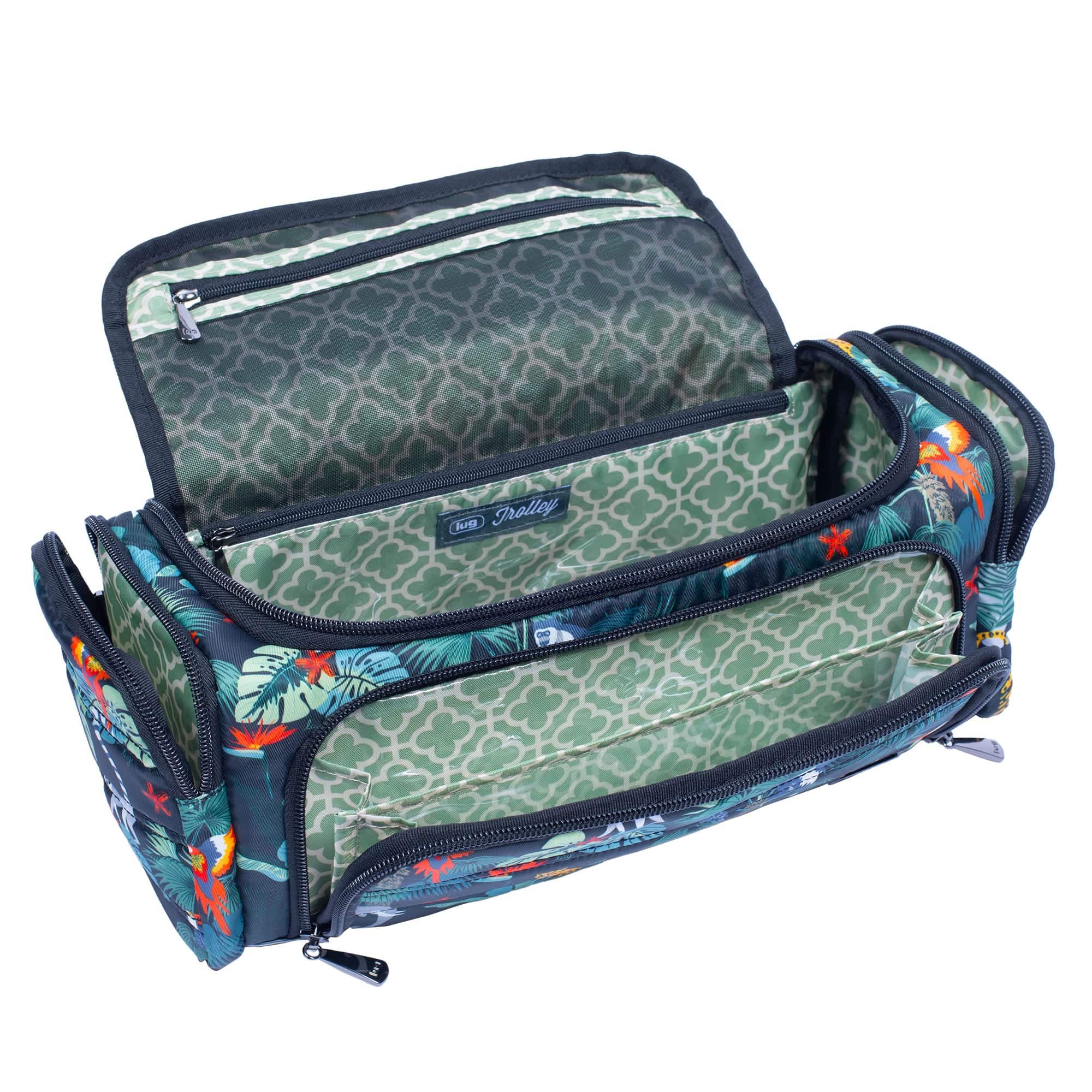 Trolley Cosmetic Case - WILDLIFE BLACK - TROLLEY_WildlifeBlack_05