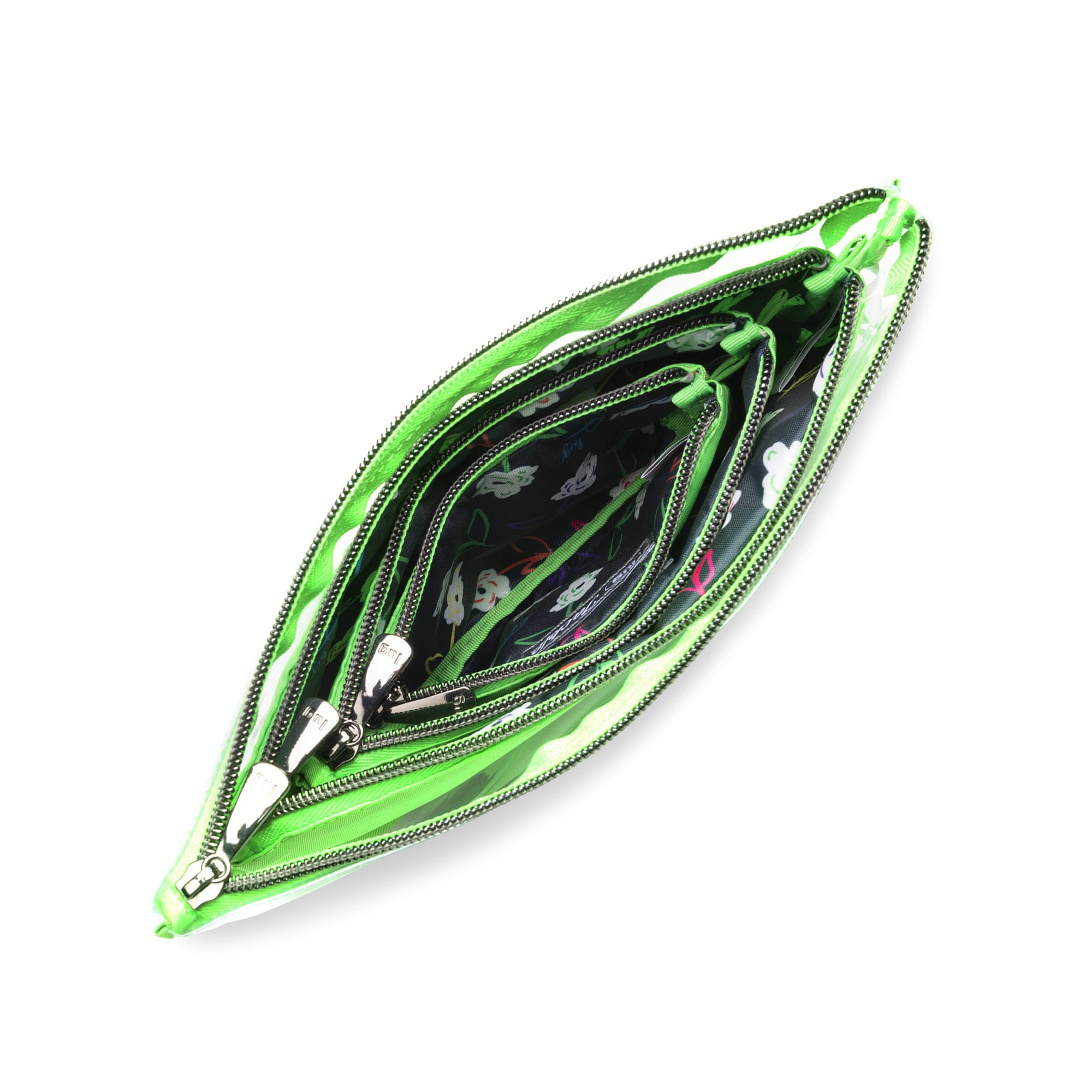Tackle 4pc Storage Pouches - LIME - TacklePouches_Green_05
