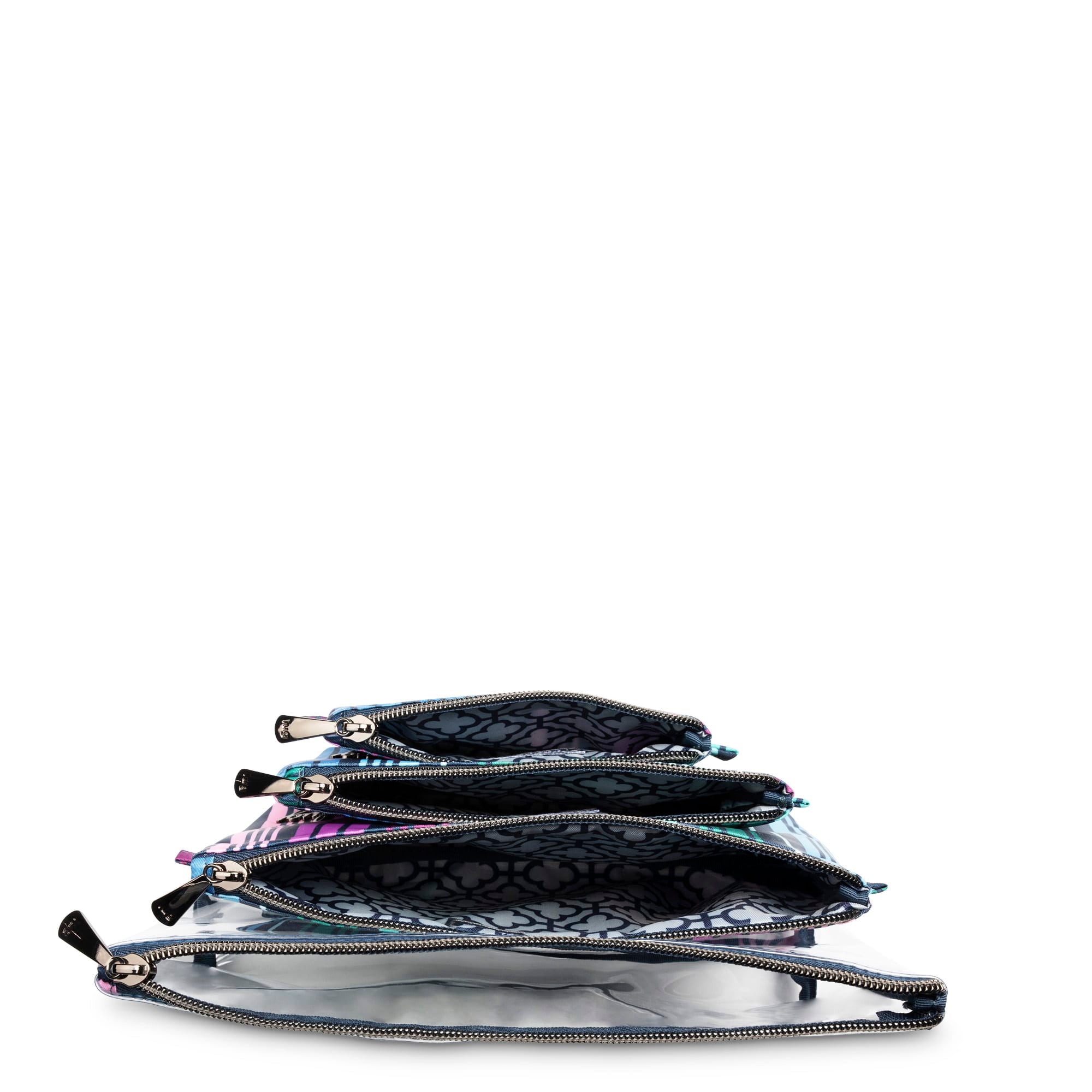 Tackle 4pc Storage Pouches - LOVE STRIPE MULTI - TacklePouches_Love_Straps_04