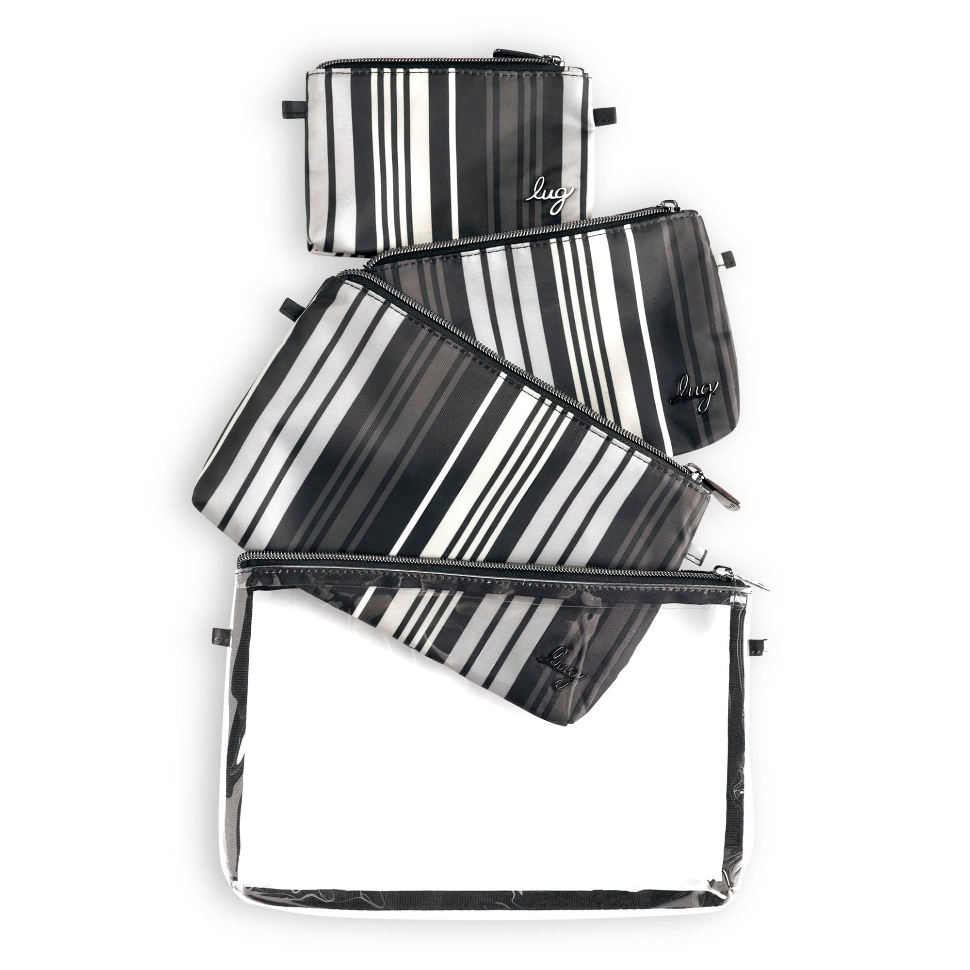 Tackle 4pc Storage Pouches - LOVE STRIPE BLACK - TacklePouches_Love_Stripe_Black_03