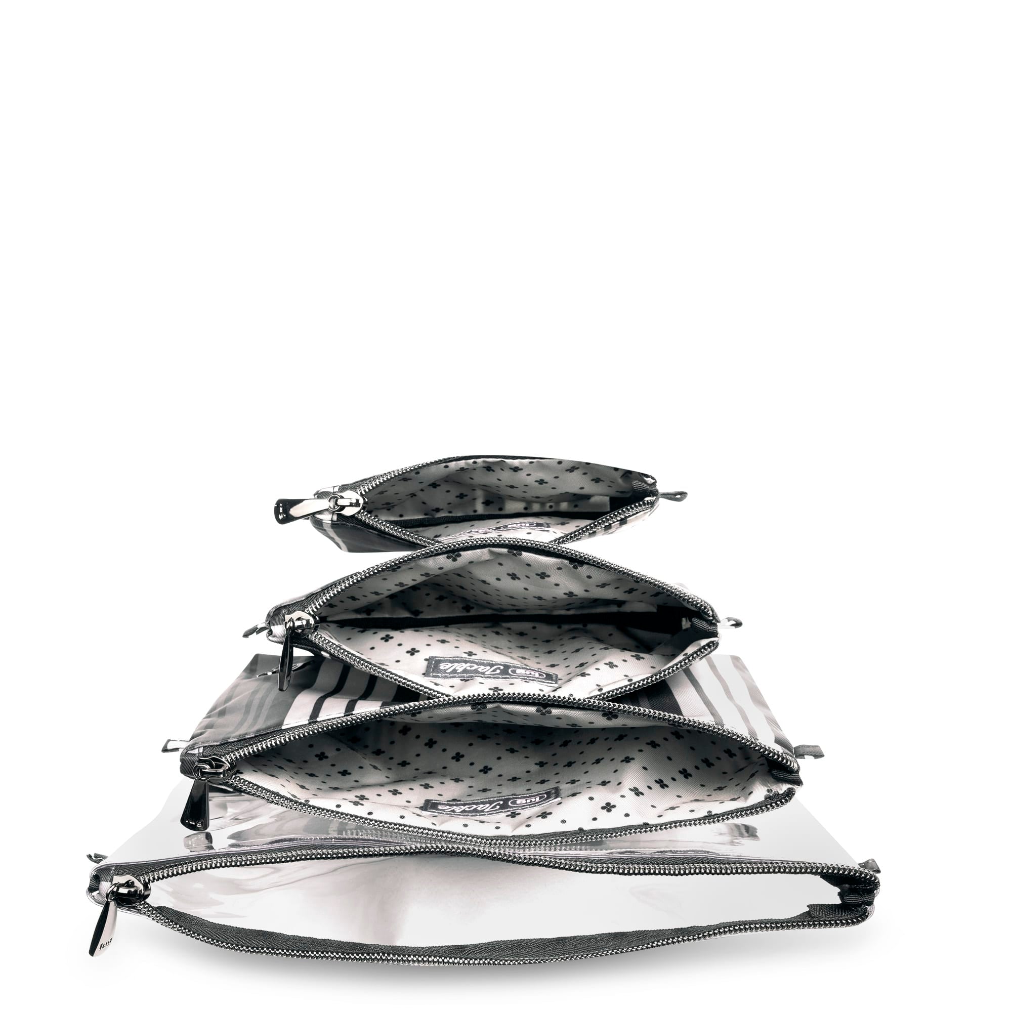 Tackle 4pc Storage Pouches - LOVE STRIPE BLACK - TacklePouches_Love_Stripe_Black_04