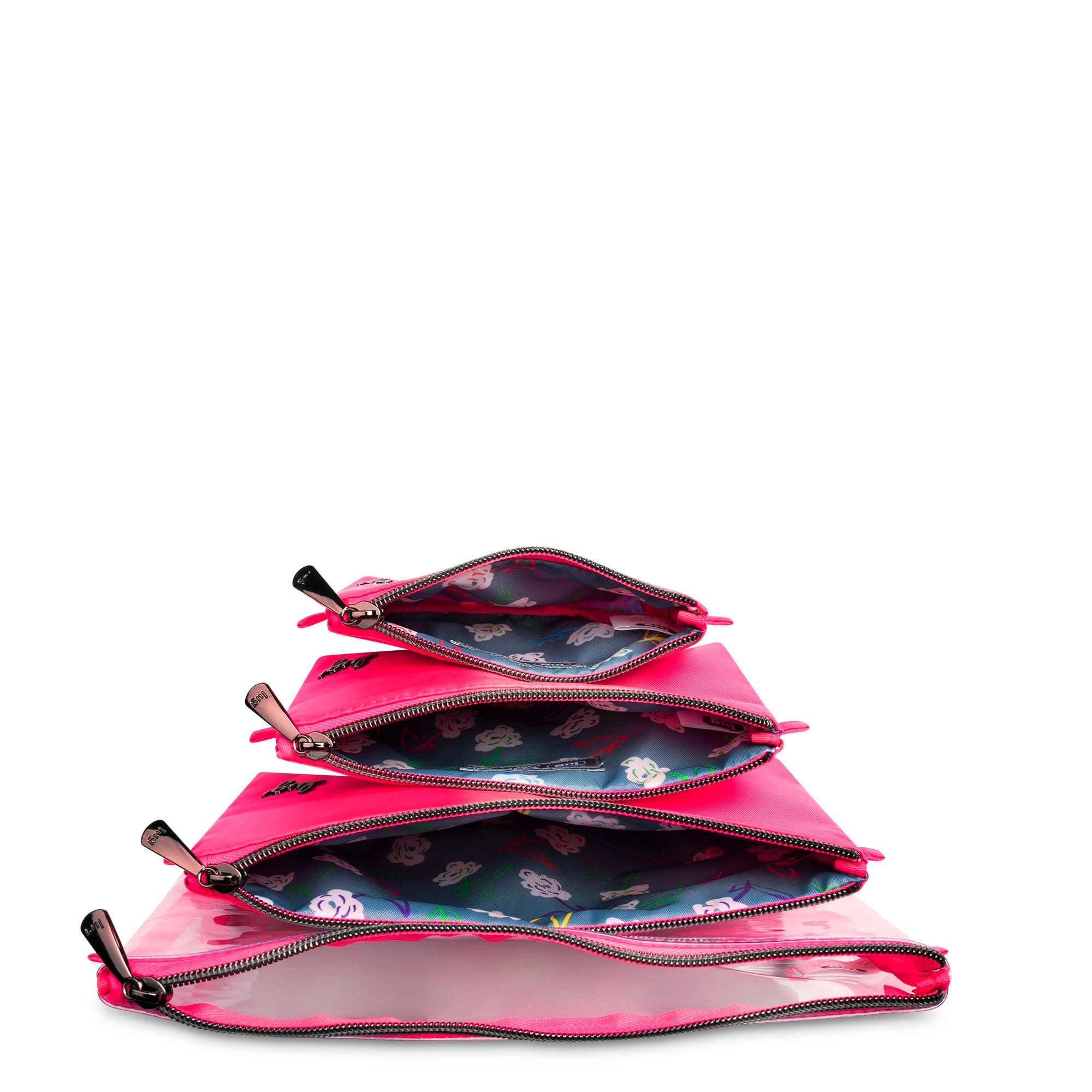 Tackle 4pc Storage Pouches - MAGENTA - TacklePouches_Magenta_04