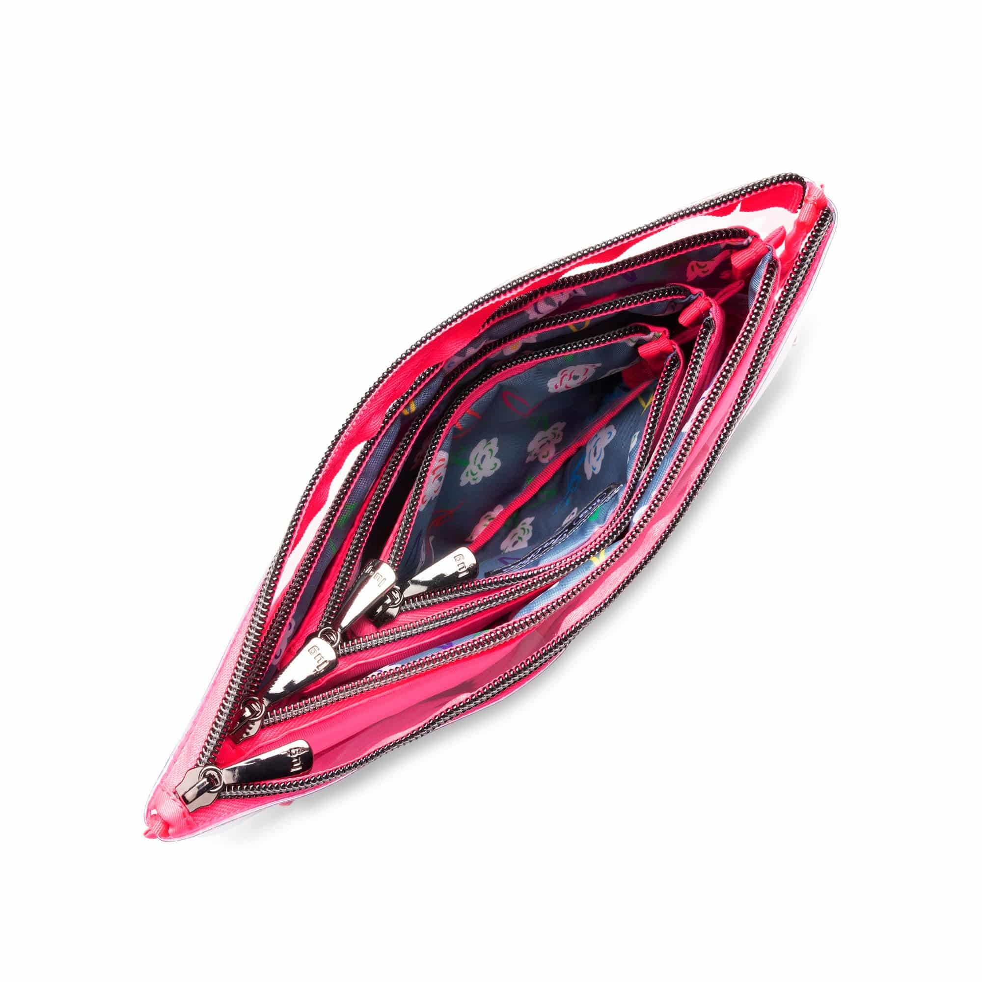 Tackle 4pc Storage Pouches - MAGENTA - TacklePouches_Magenta_05
