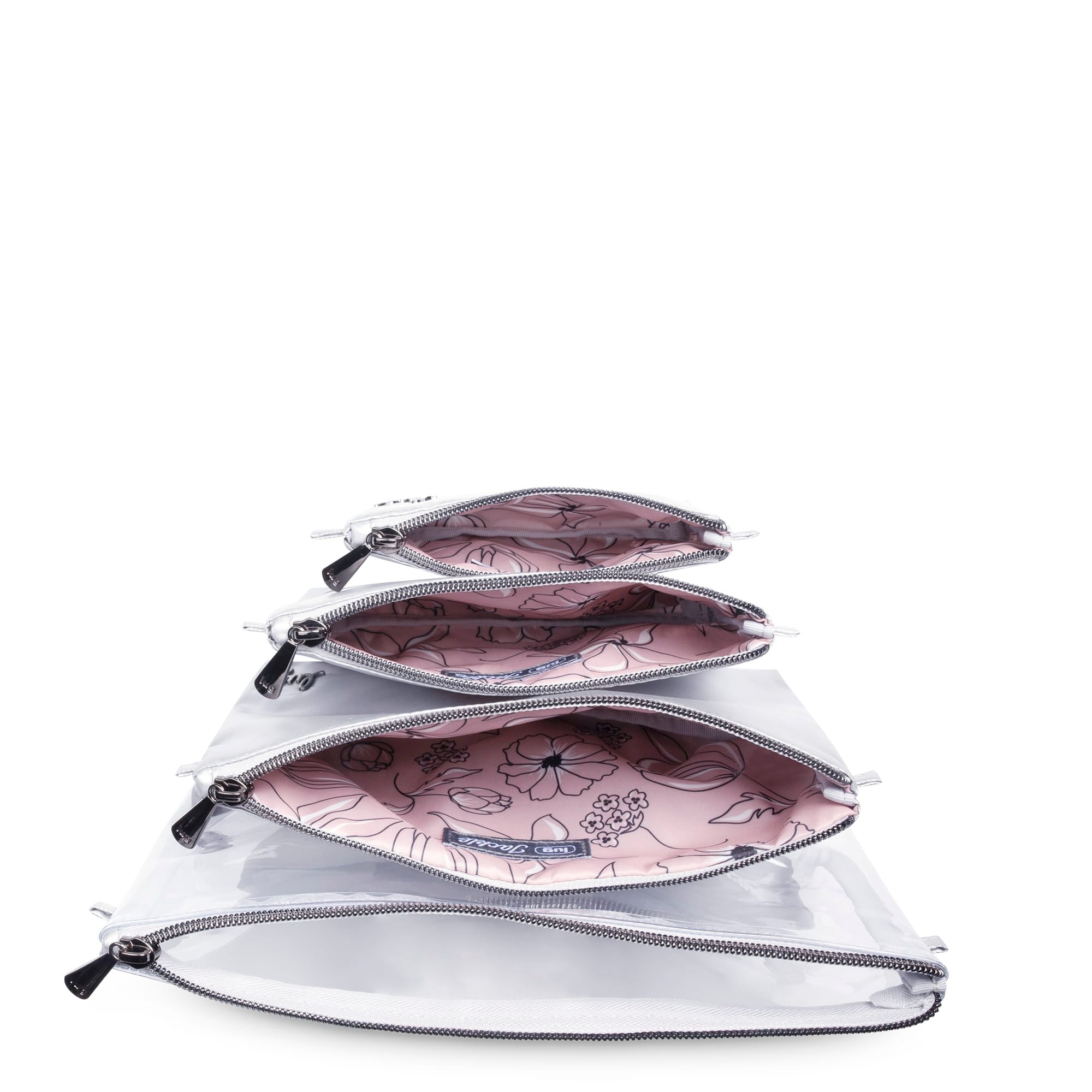 Tackle 4pc Storage Pouches - METALLIC SILVER - TacklePouches_Metallic_Silver_04