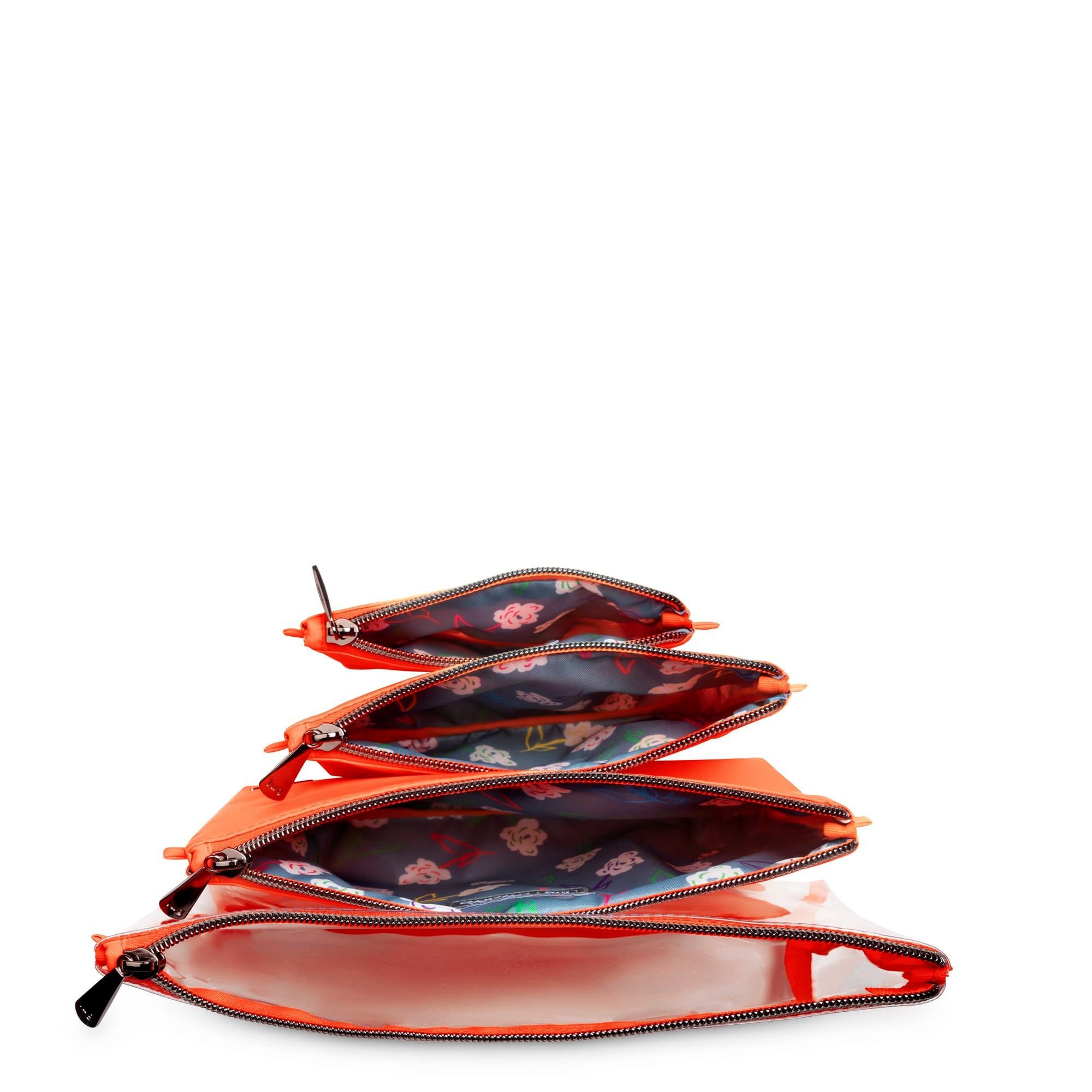 Tackle 4pc Storage Pouches - CORAL - TacklecPouches_Orange_04