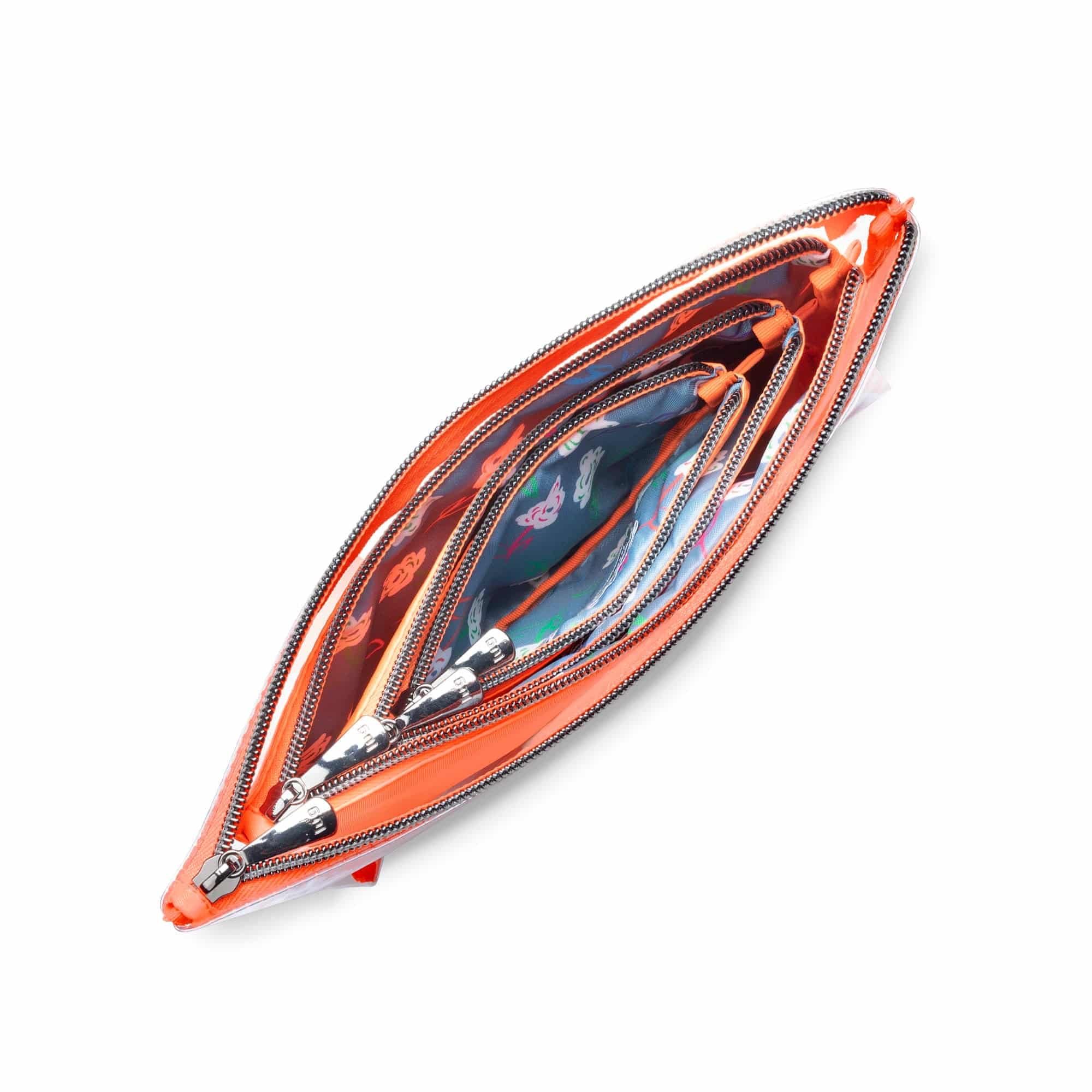 Tackle 4pc Storage Pouches - CORAL - TacklecPouches_Orange_05