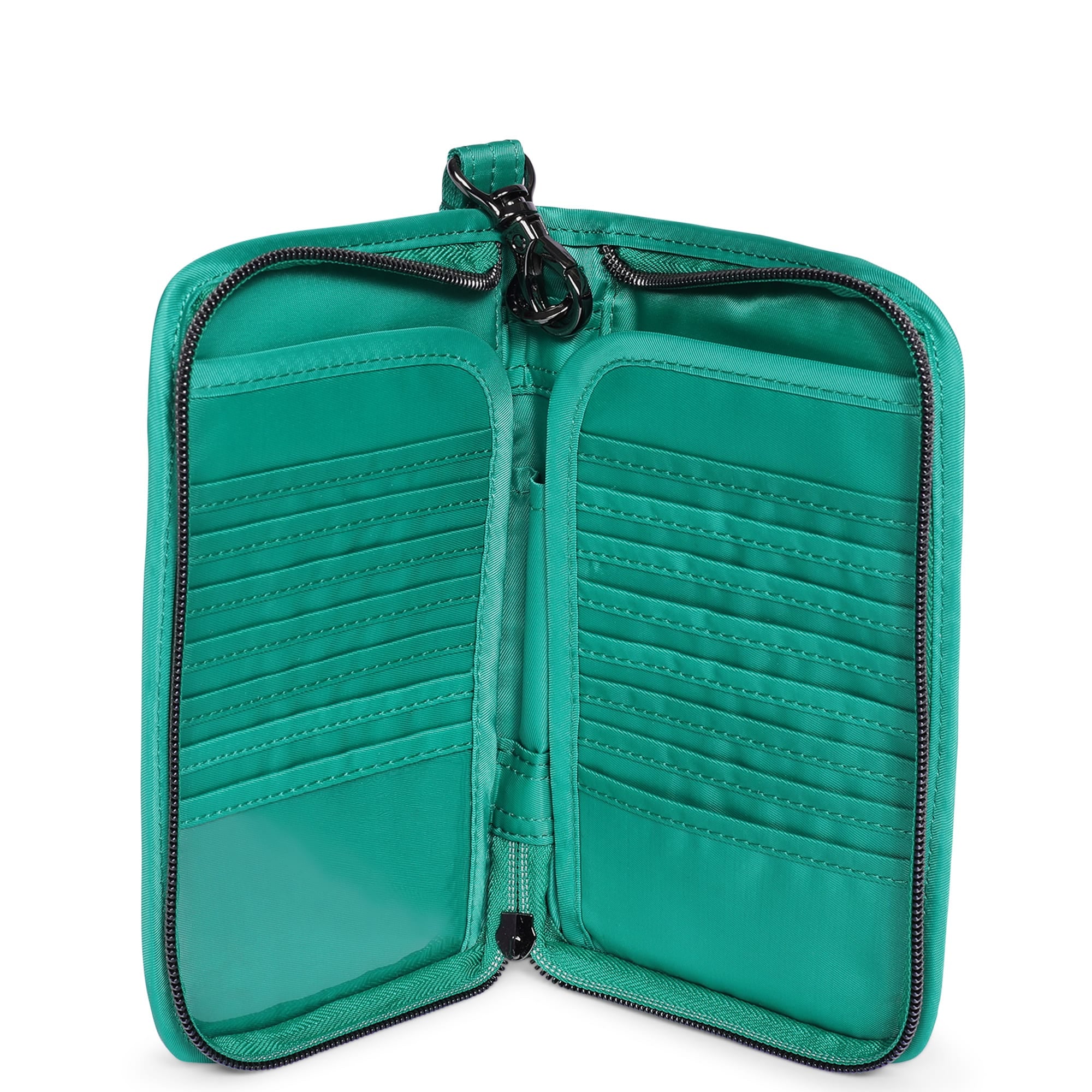 Tandem Zip SE RFID Wallet - KELLY GREEN - TandemSE_KellyGreen_05