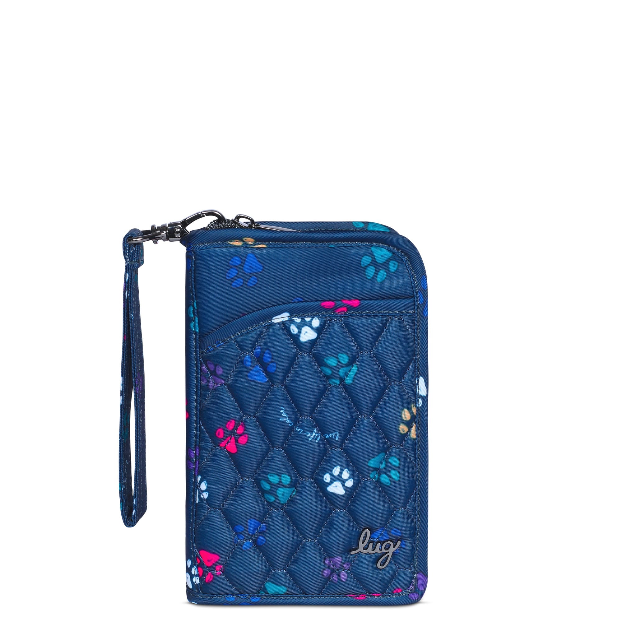 Tandem Zip SE RFID Wallet - PAWS NAVY - TandemSE_PawsNavy_01