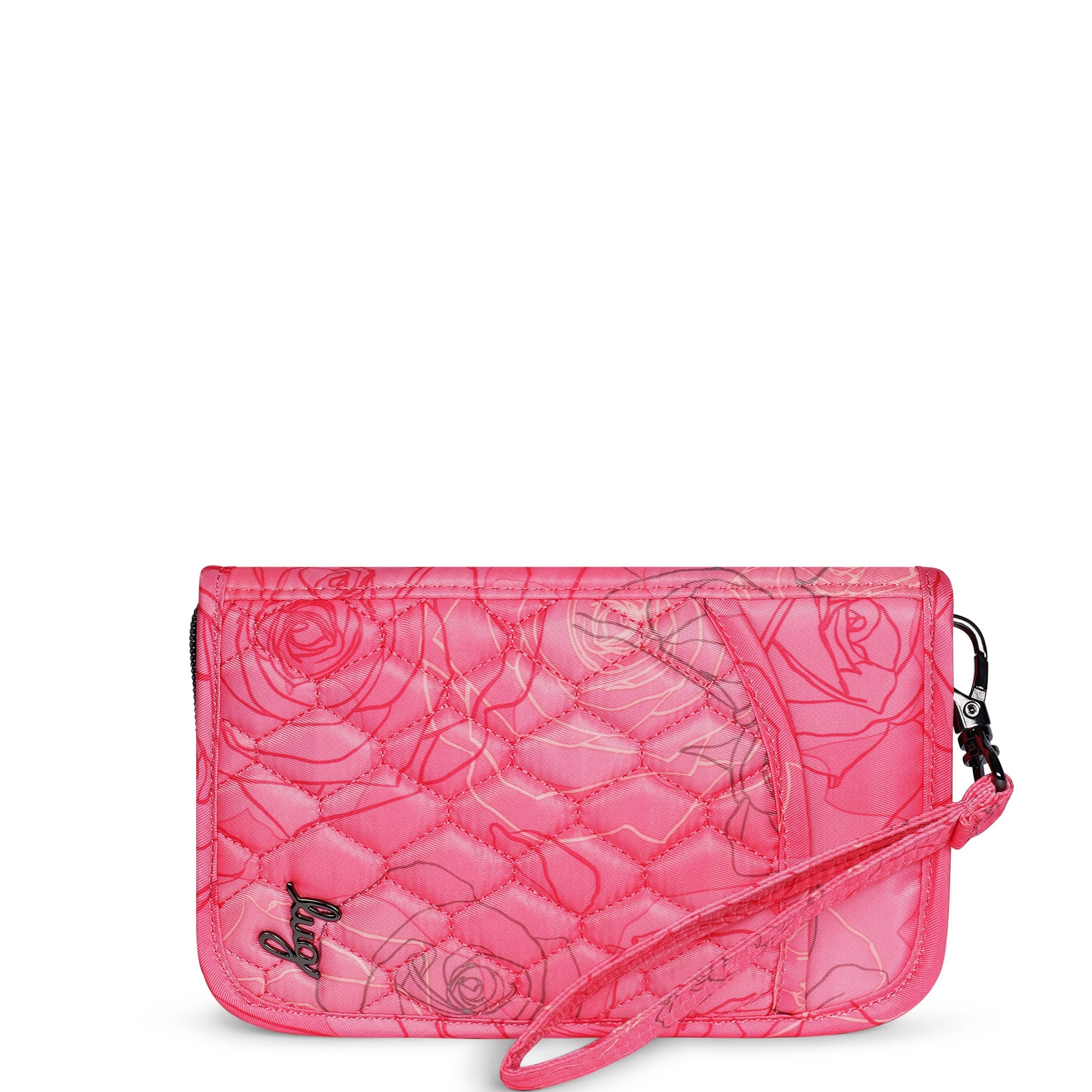 Tandem Zip SE RFID Wallet - SERENITY ROSE - TandemSE_SerenityRose_02