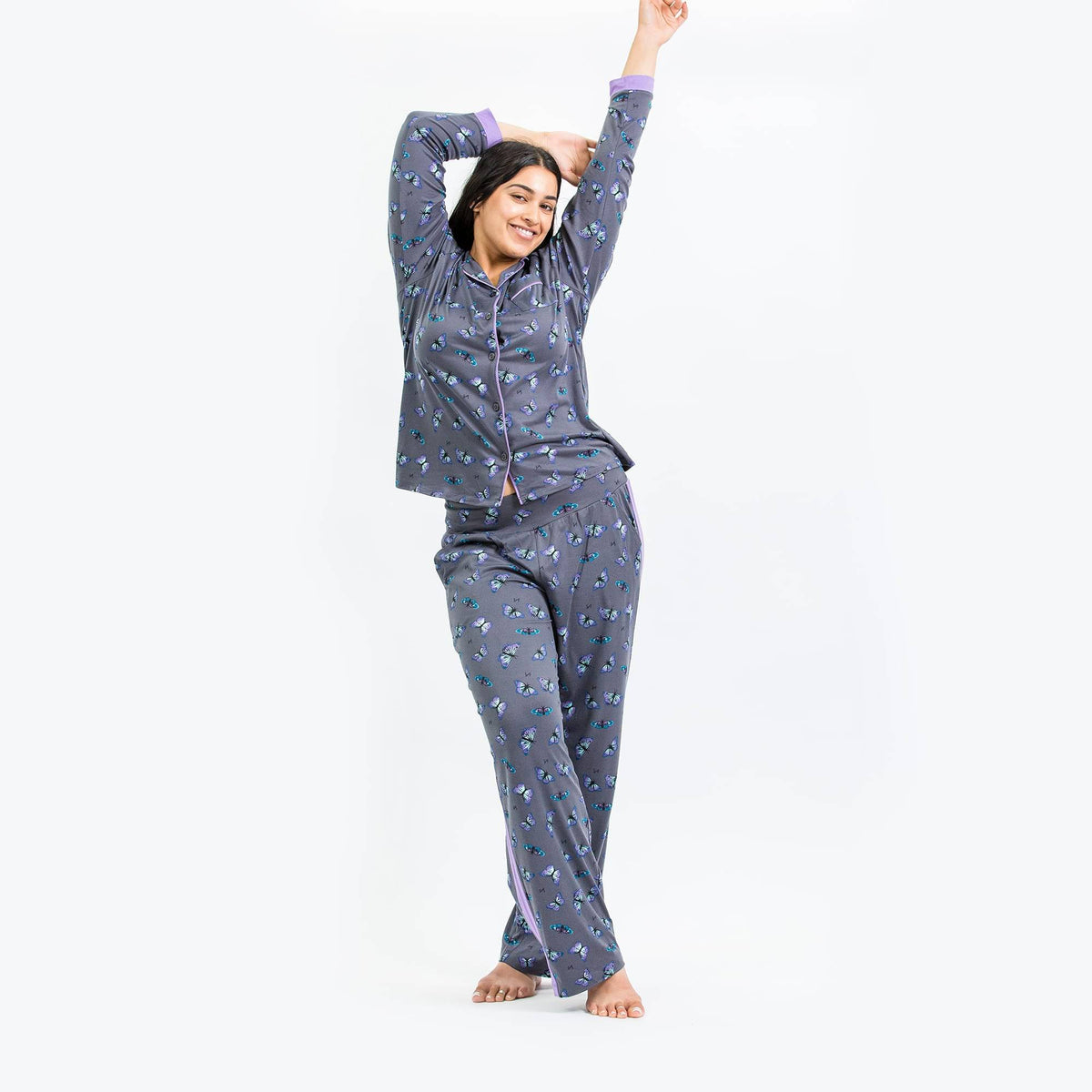 Tandem Collar Pajama Set