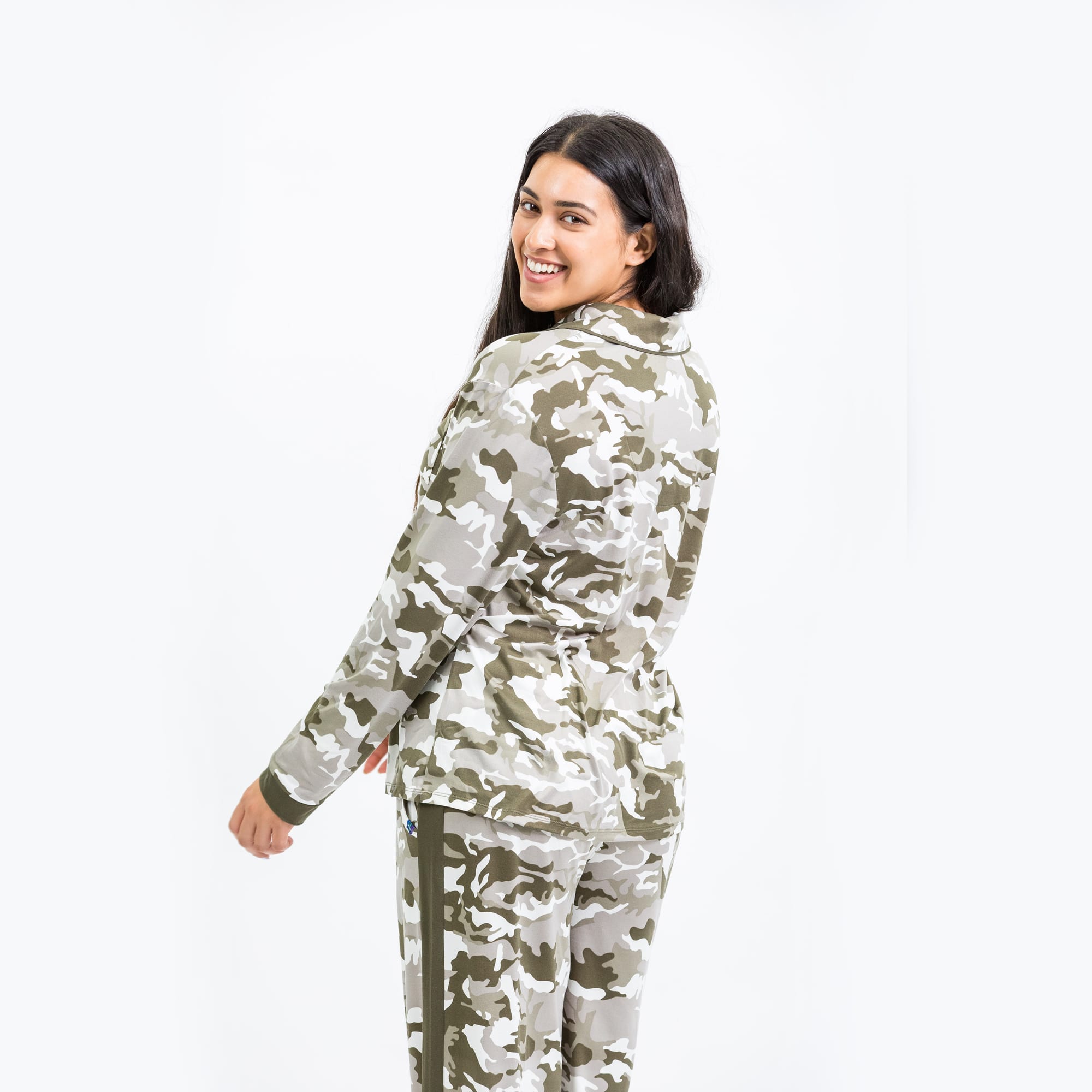 Tandem Collar Pajama Set - CAMO TAUPE - Tandem_CamoTaupe_M_02