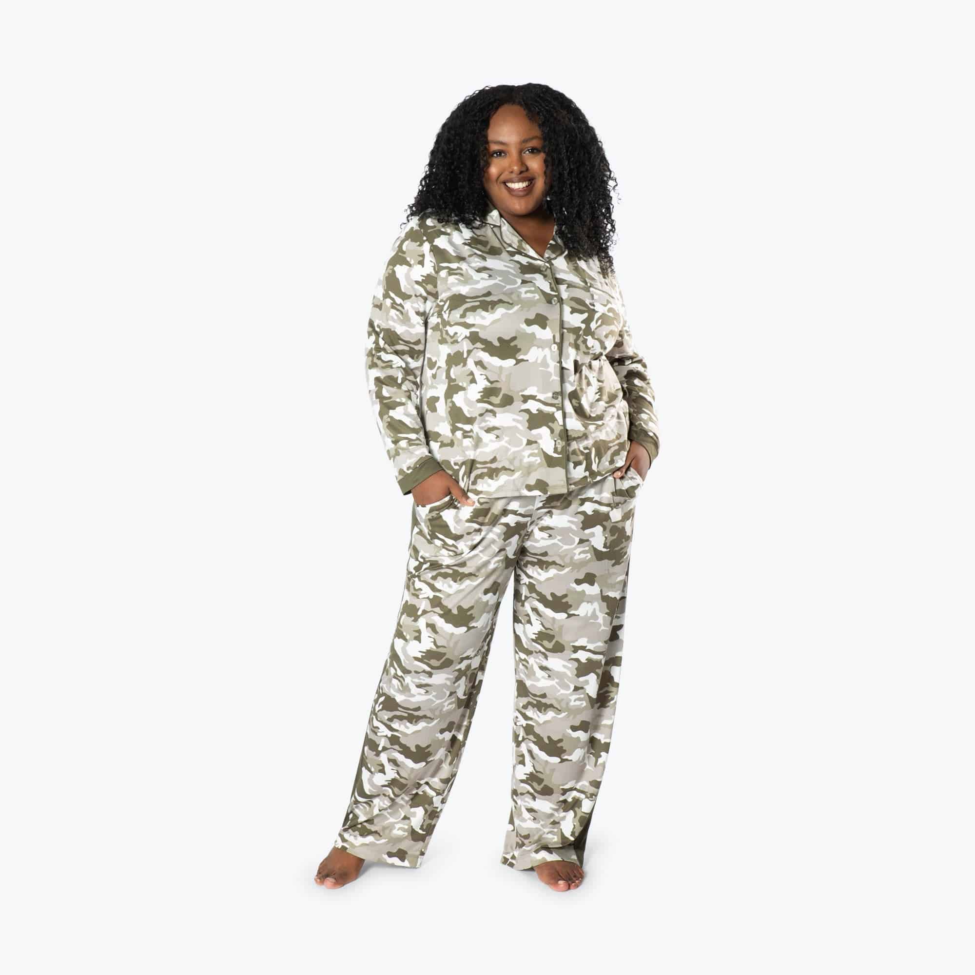 Tandem Collar Pajama Set - CAMO TAUPE - Tandem_CamoTaupe_XL_01a