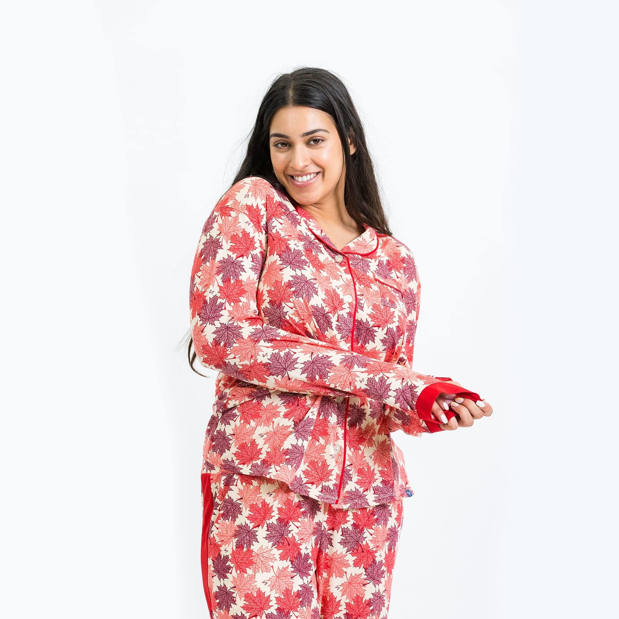 Tandem Collar Pajama Set - MAPLE CREAM - Tandem_MaplesCream_M_03