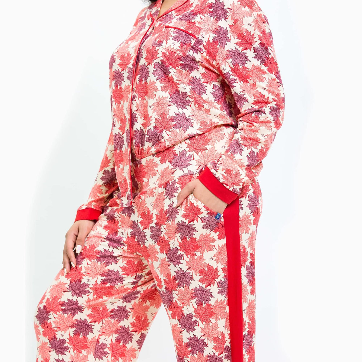 Tandem Collar Pajama Set - MAPLE CREAM - Tandem_MaplesCream_M_04