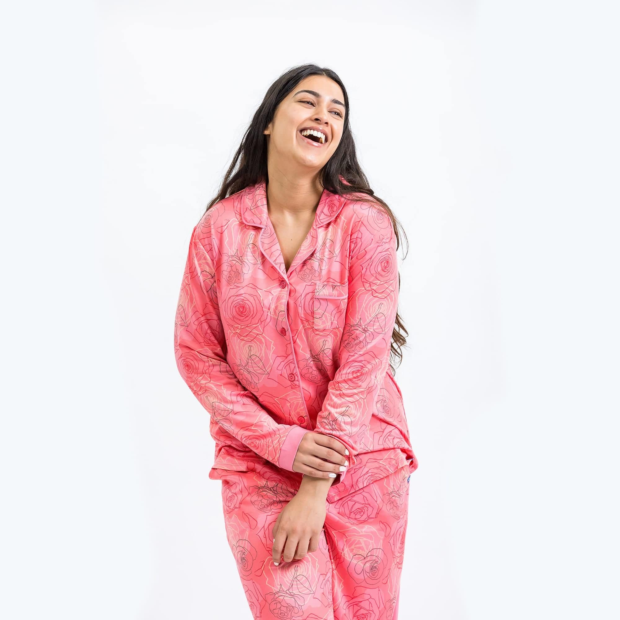 Tandem Collar Pajama Set - SERENITY ROSE - Tandem_SerenityRose_M_03_jpg