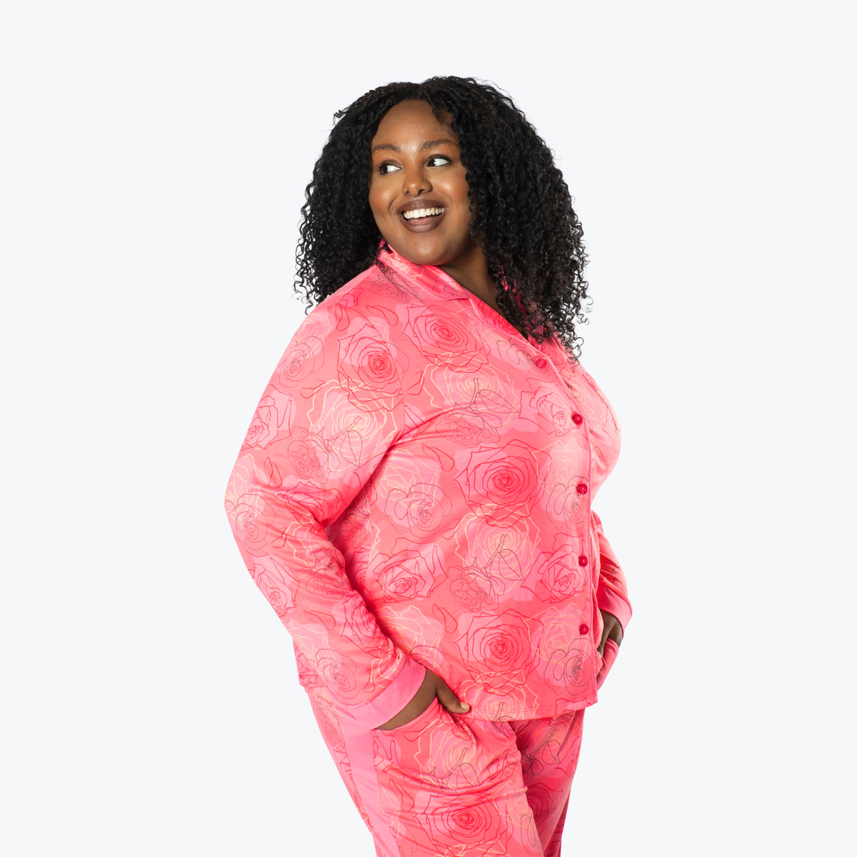 Tandem Collar Pajama Set - SERENITY ROSE - Tandem_SerenityRose_XL_03