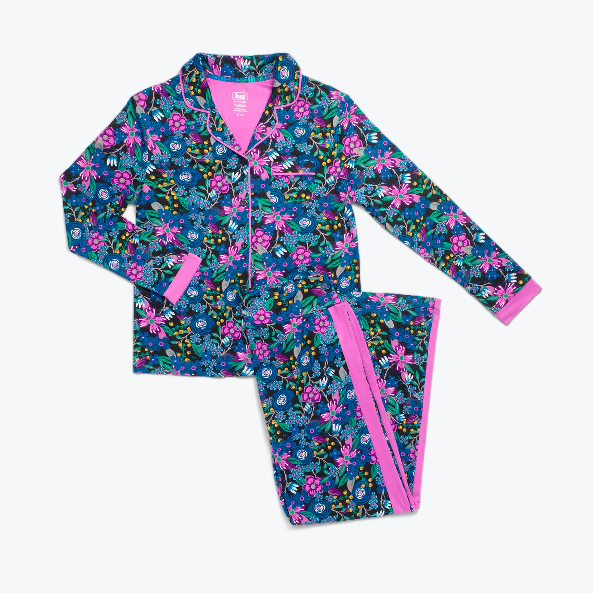 Tandem Collar Pajama Set