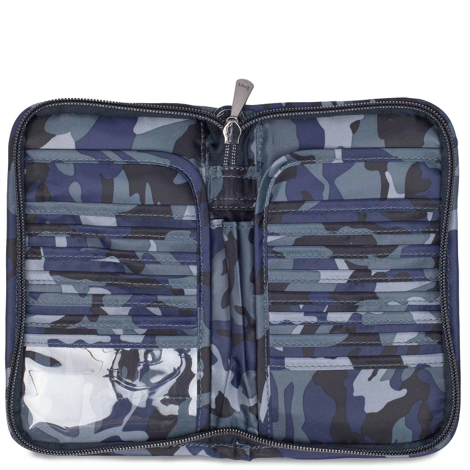 Tandem Zip SE RFID Wallet - CAMO NAVY - TandemzipSE_CamoNavy_05