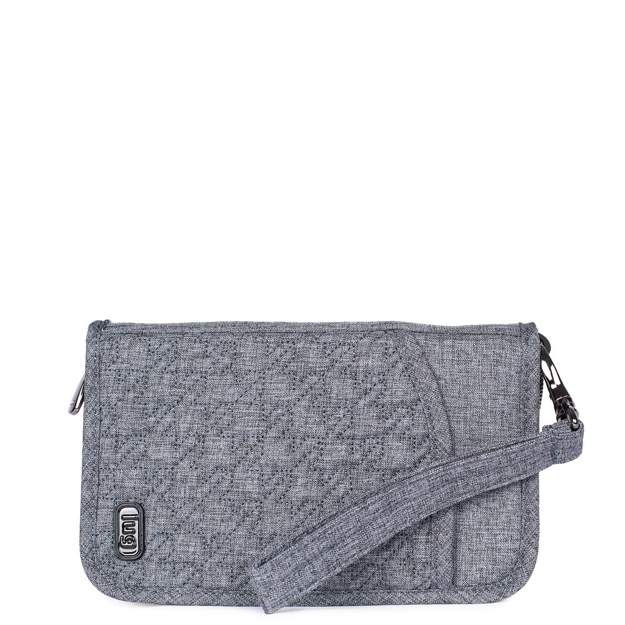 Tandem Zip SE RFID Wallet - HEATHER GREY - TandemzipSE_HeatherGrey_01