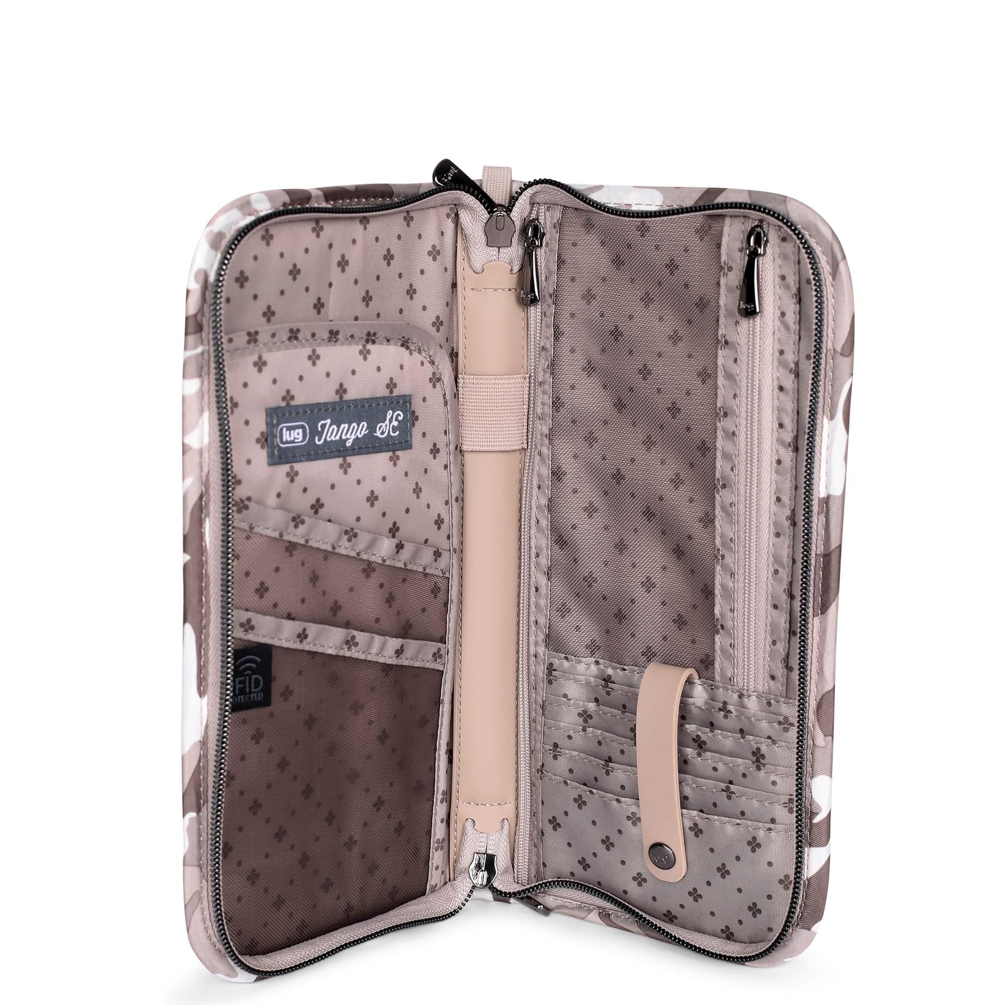 Tango SE Travel RFID Wallet - CAMO TAUPE - TangoSe_CamoTaupe_03