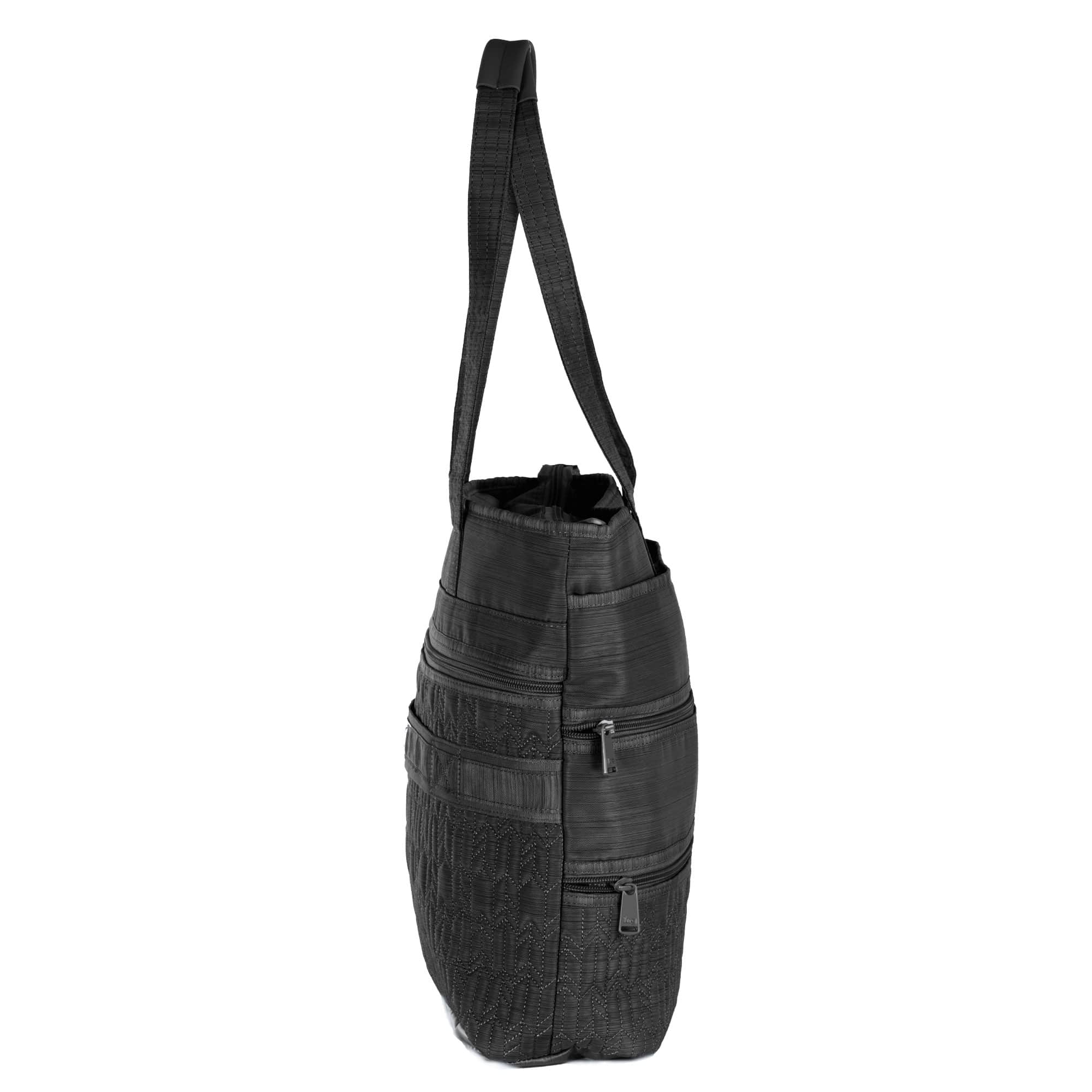 Taxi Tote Bag - BRUSHED BLACK - Taxi_BrushedBlack_03