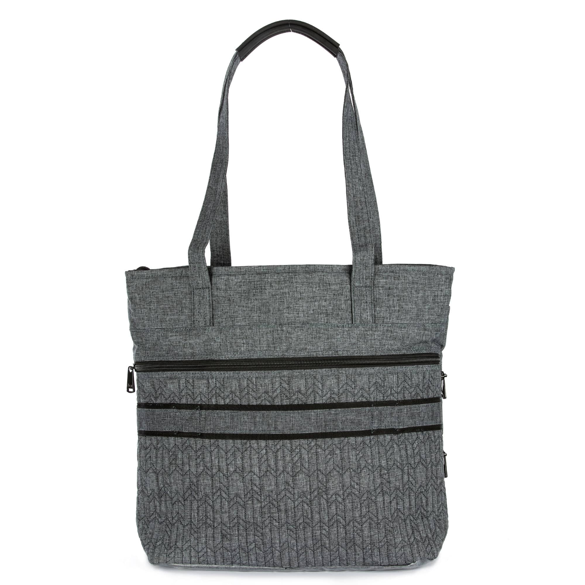 Taxi Tote Bag - HEATHER GREY - Taxi_HeatherGrey_04