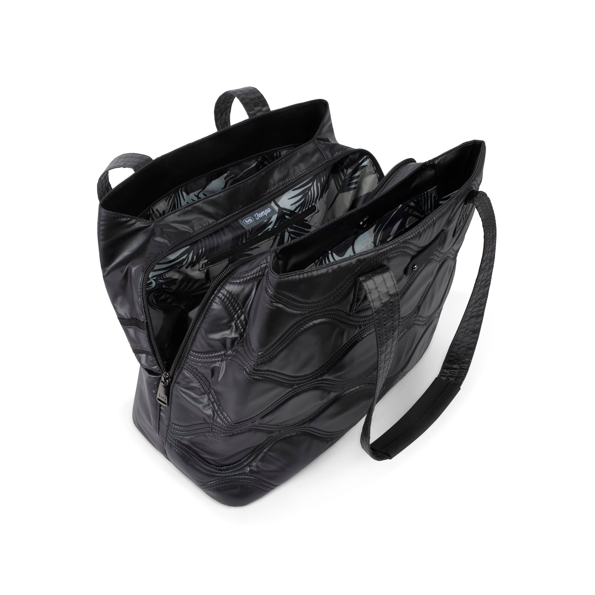 Tempo Tote Bag - METALLIC BLACK - TempoClassic_Metallic_Black_05