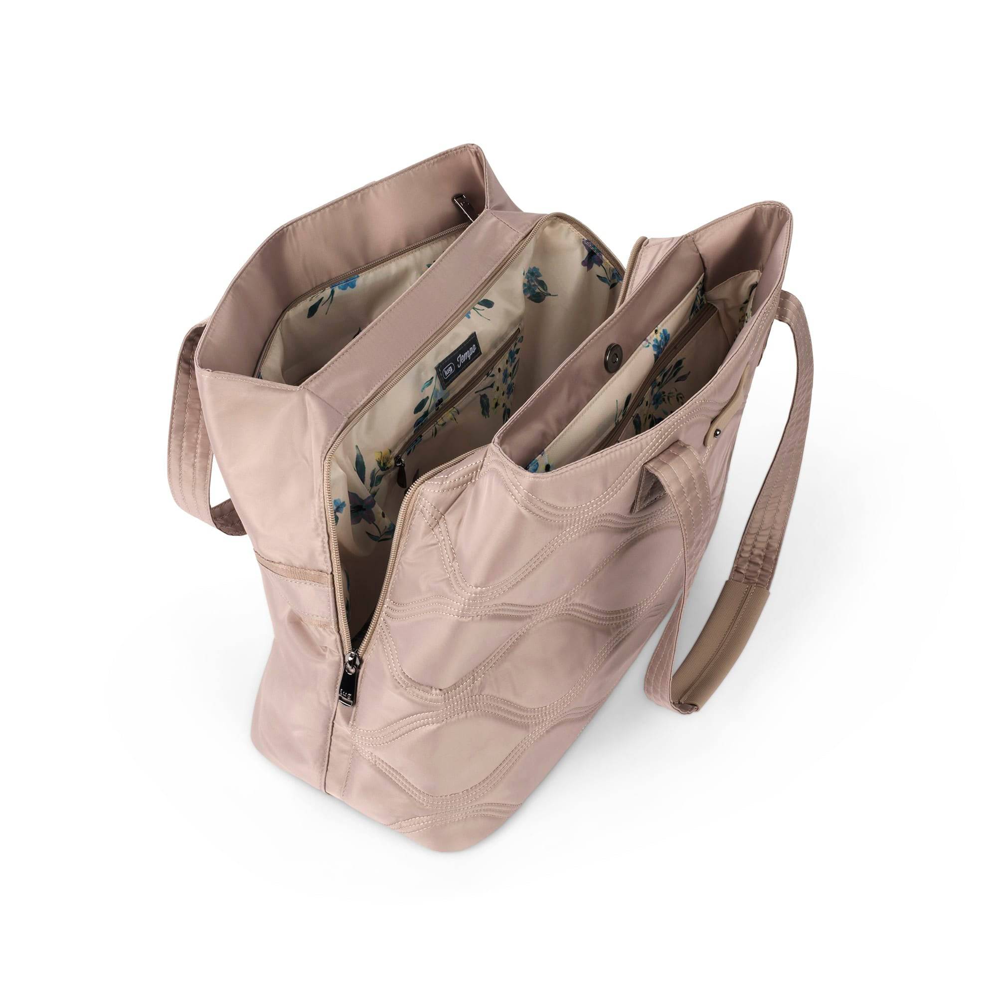 Tempo Tote Bag - SAND TAUPE - TempoClassic_Sand_Taupe_05