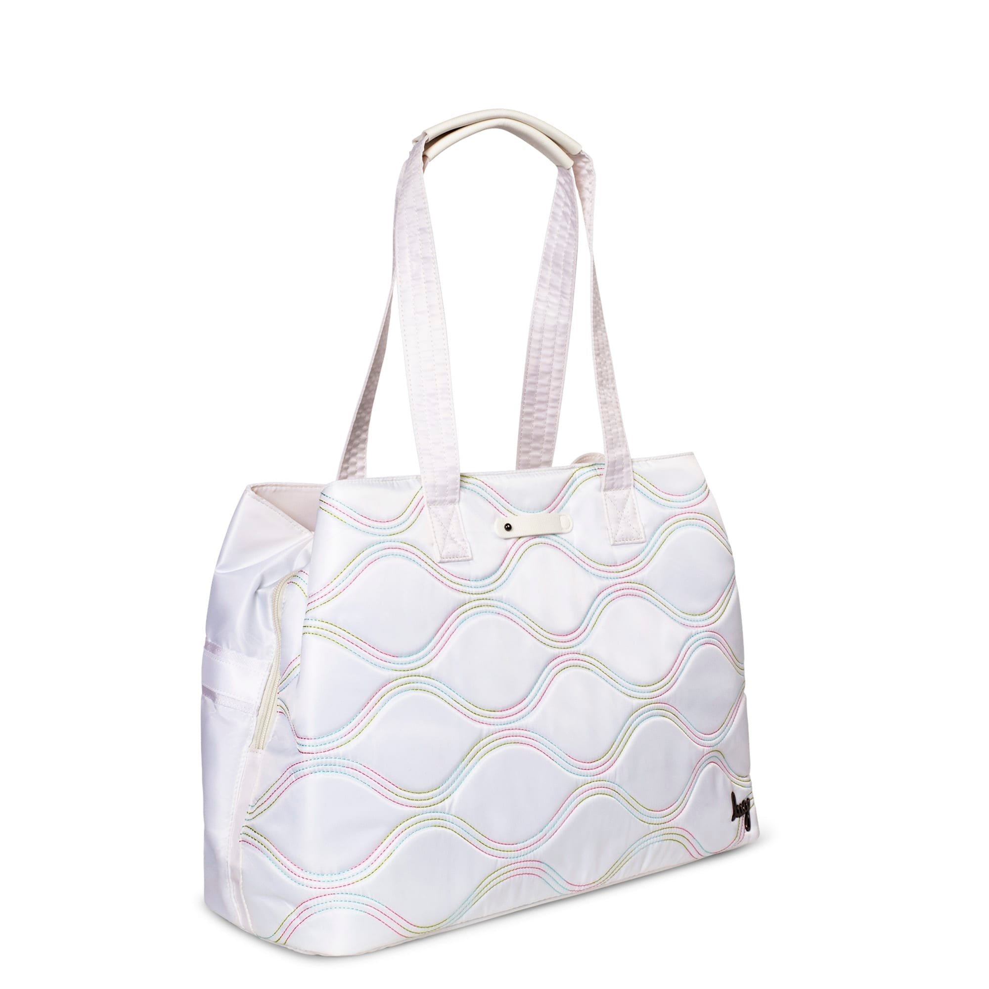 Tempo Tote Bag - WHITE ICEPOP STITCH - TempoClassic_White_WithIce_Pop_02